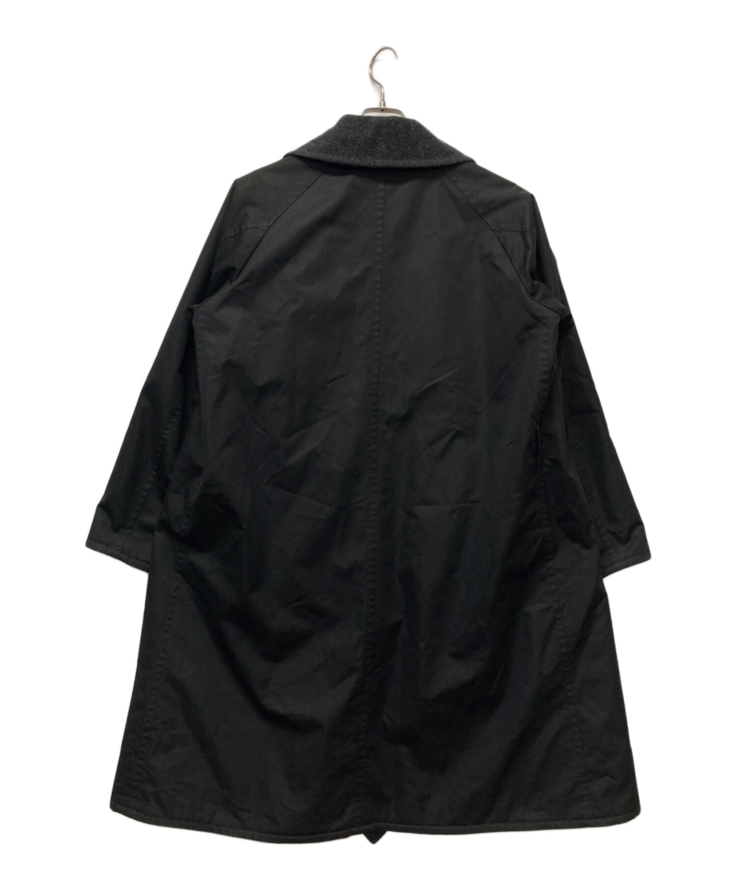 23ss 試着のみ　COMOLI コモリ　タイロッケンコート　ブラック　サイズ3 COMOLI(コモリ) 23SS コットンギャバタイロッケンコート X01-04001 X01