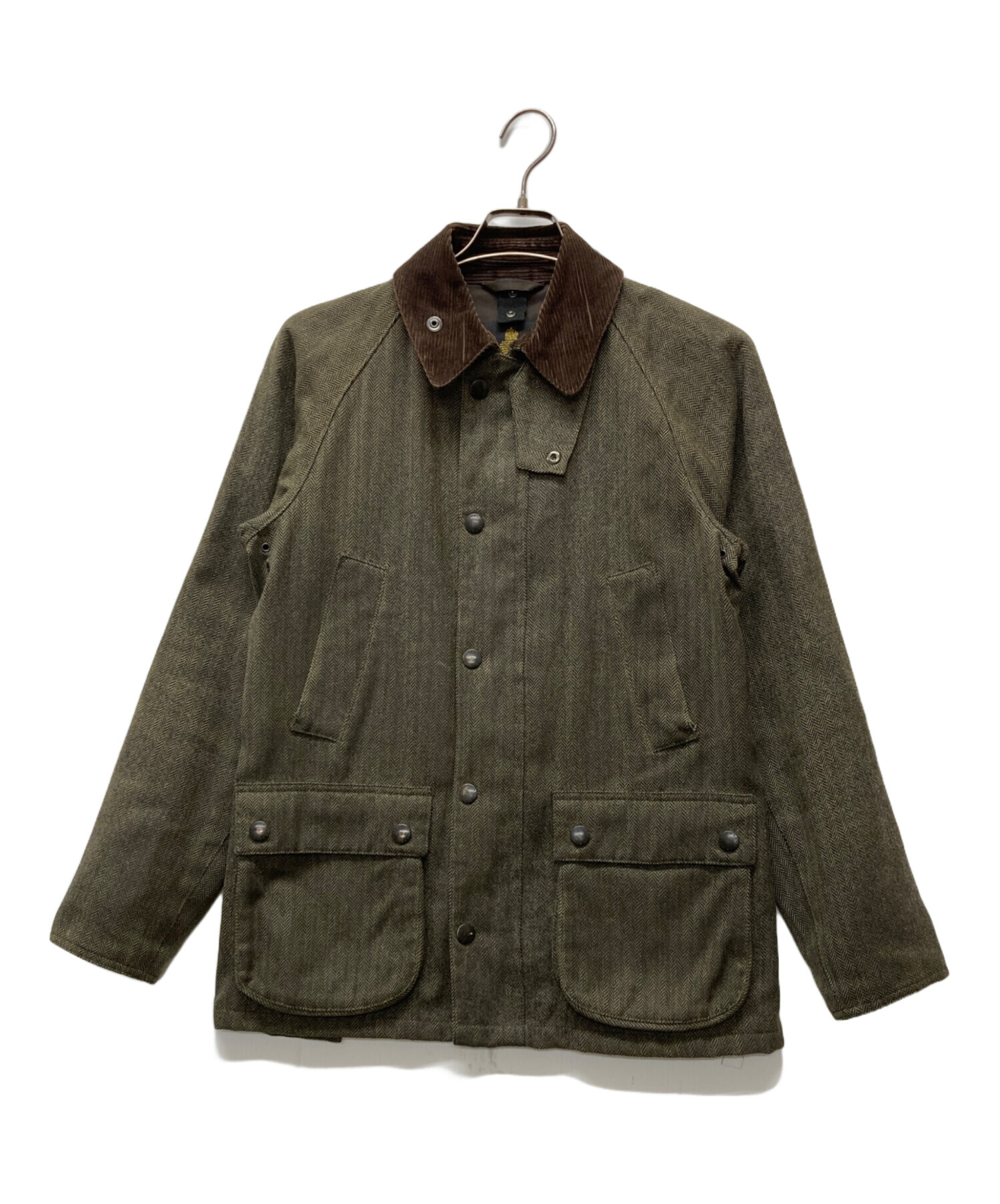 中古・古着通販】Barbour (バブアー) SL BEDALE WOOL オリーブ サイズ 