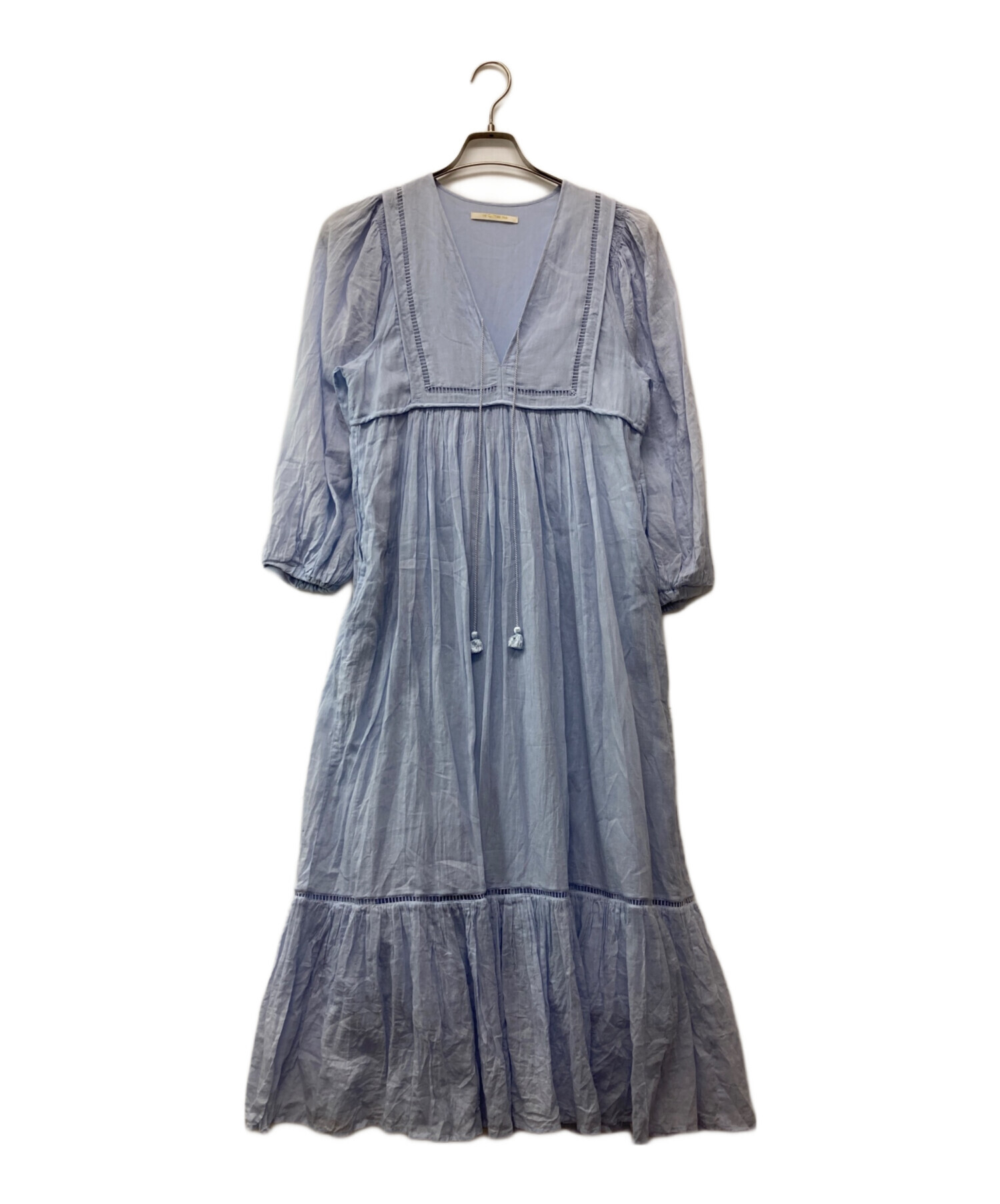 中古・古着通販】ne quittez pas (ヌキテパ) COTTON VOILE GATHER