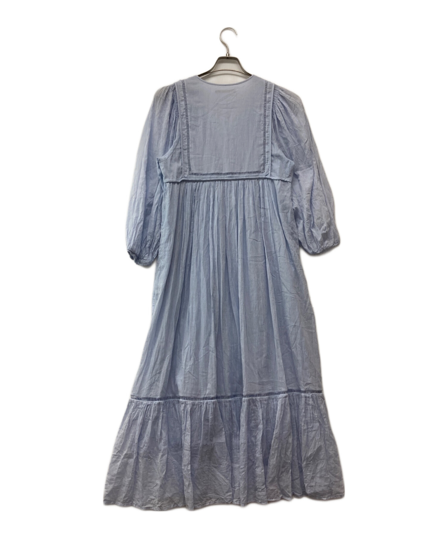 中古・古着通販】ne quittez pas (ヌキテパ) COTTON VOILE GATHER