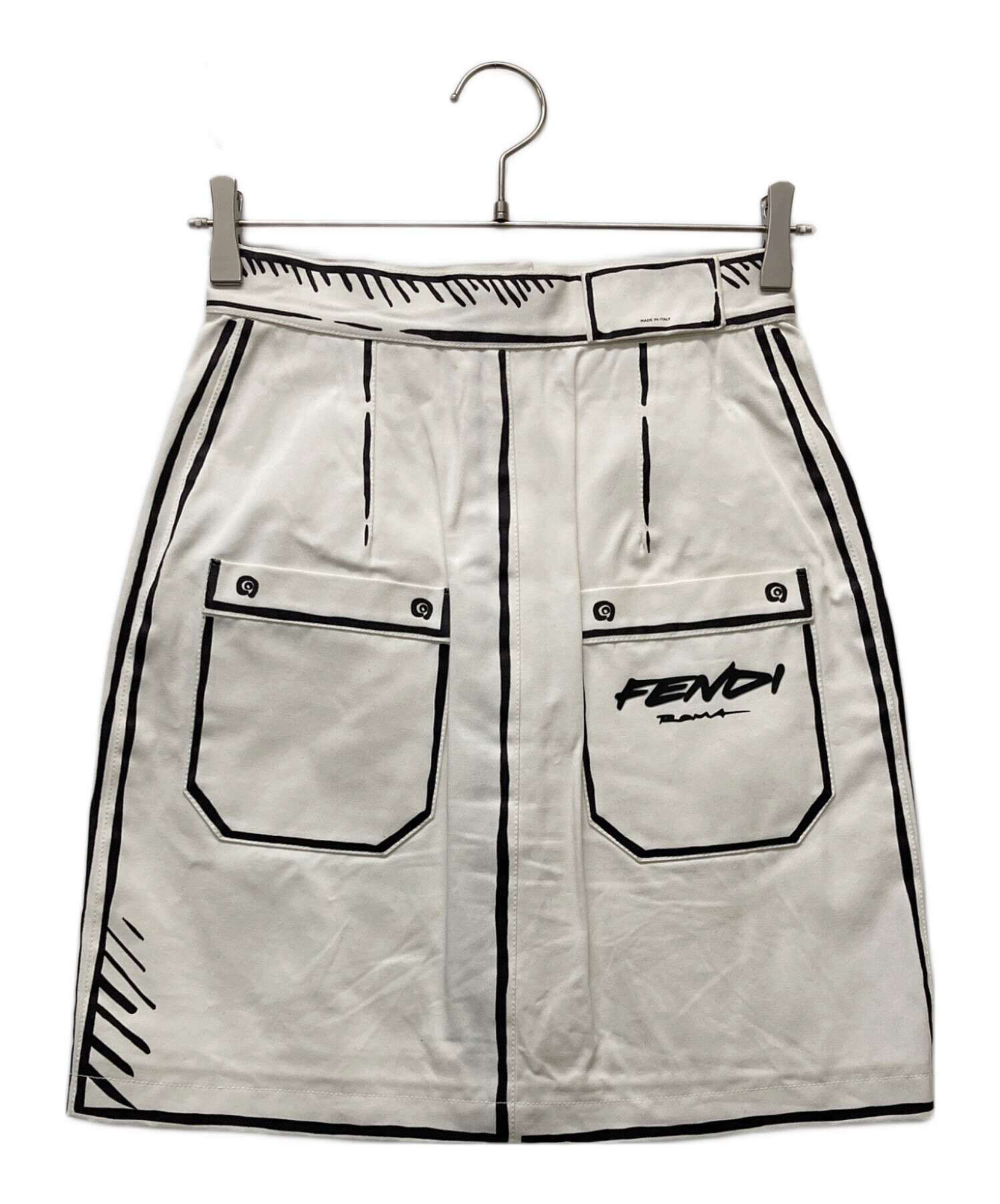 2023A/W 美品　FENDI スカート 中古・古着通販】FENDI (フェンディ) Joshua Vides (ジョシュア