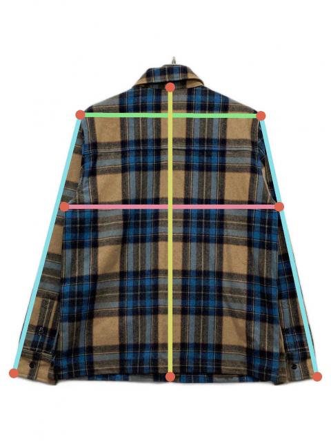 KITH Check Plaid Ginza Voyage ジャケット　サイズM 中古・古着通販】KITH (キス) Check Plaid Ginza Voyage