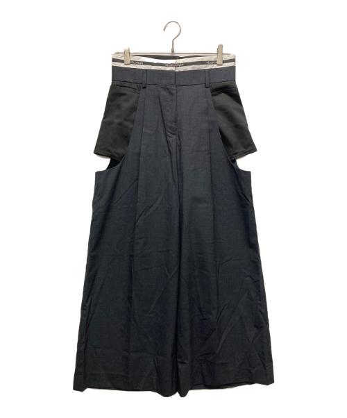 中古・古着通販】TELOPLAN (テーロプラン) Haruki Trousers グレー