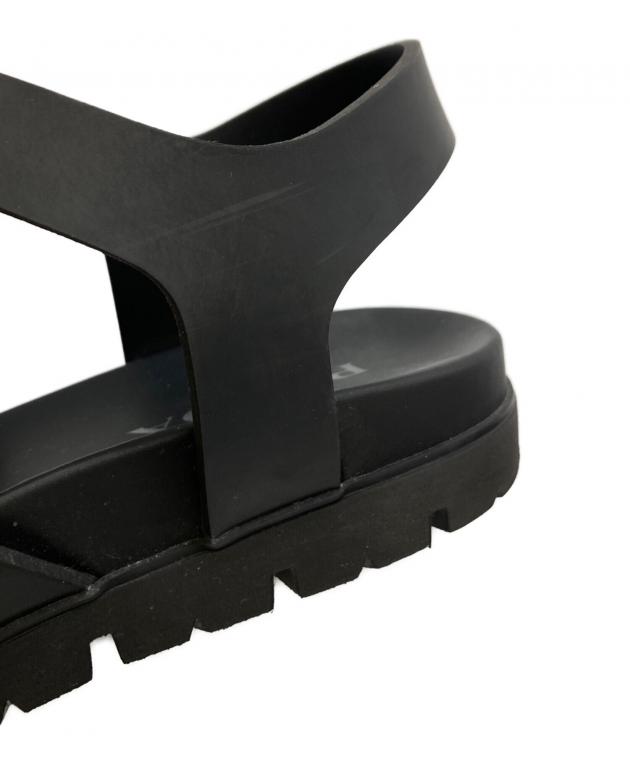 中古・古着通販】PRADA (プラダ) ラバークロスサンダル PRADA ブラック