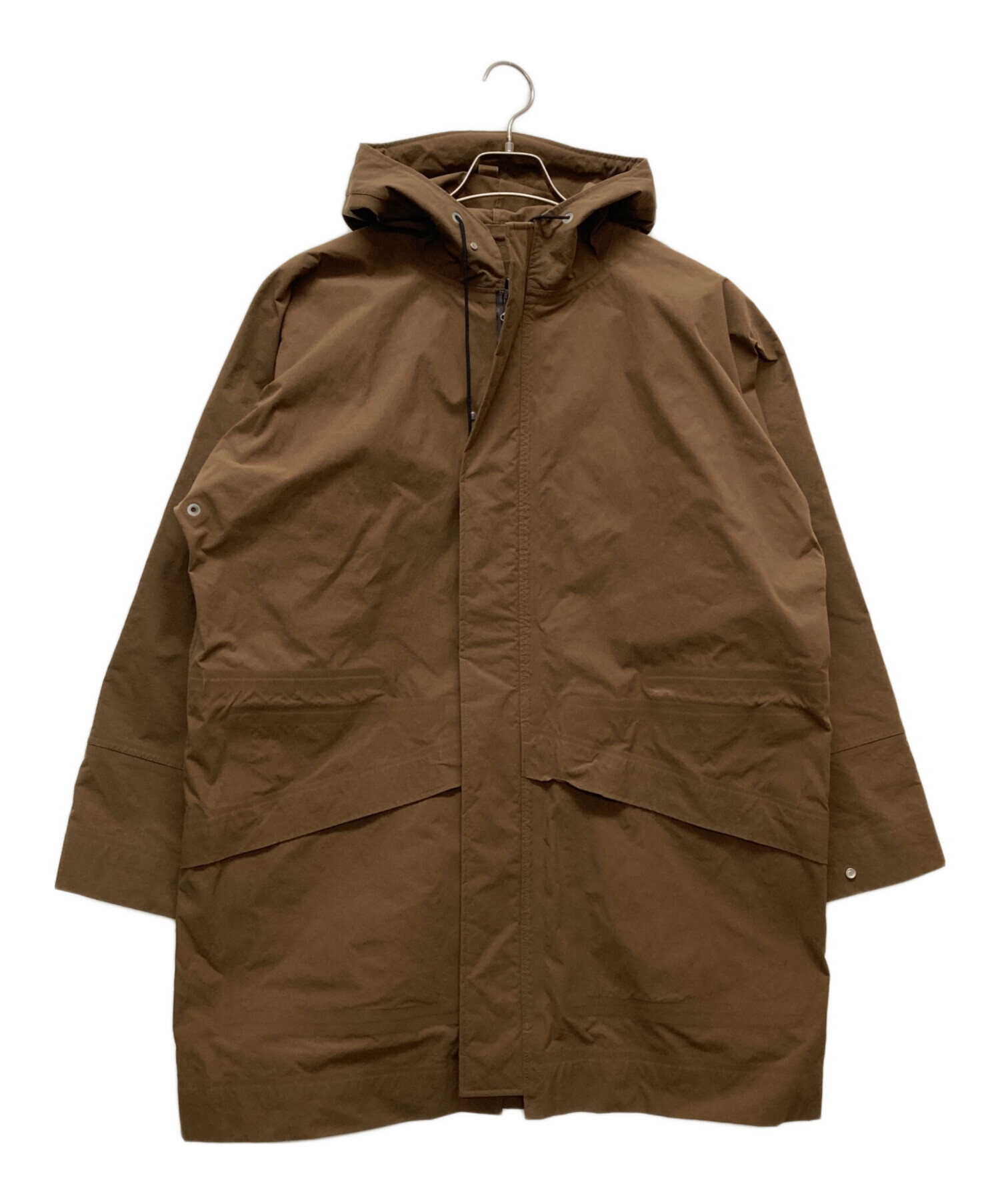 ジャケット・アウター ATON NATURAL DYE NYLON FISHING JACKET 中古・古着通販】ATON (エイトン) NATURAL DYE NYLON MENS FISHING JK