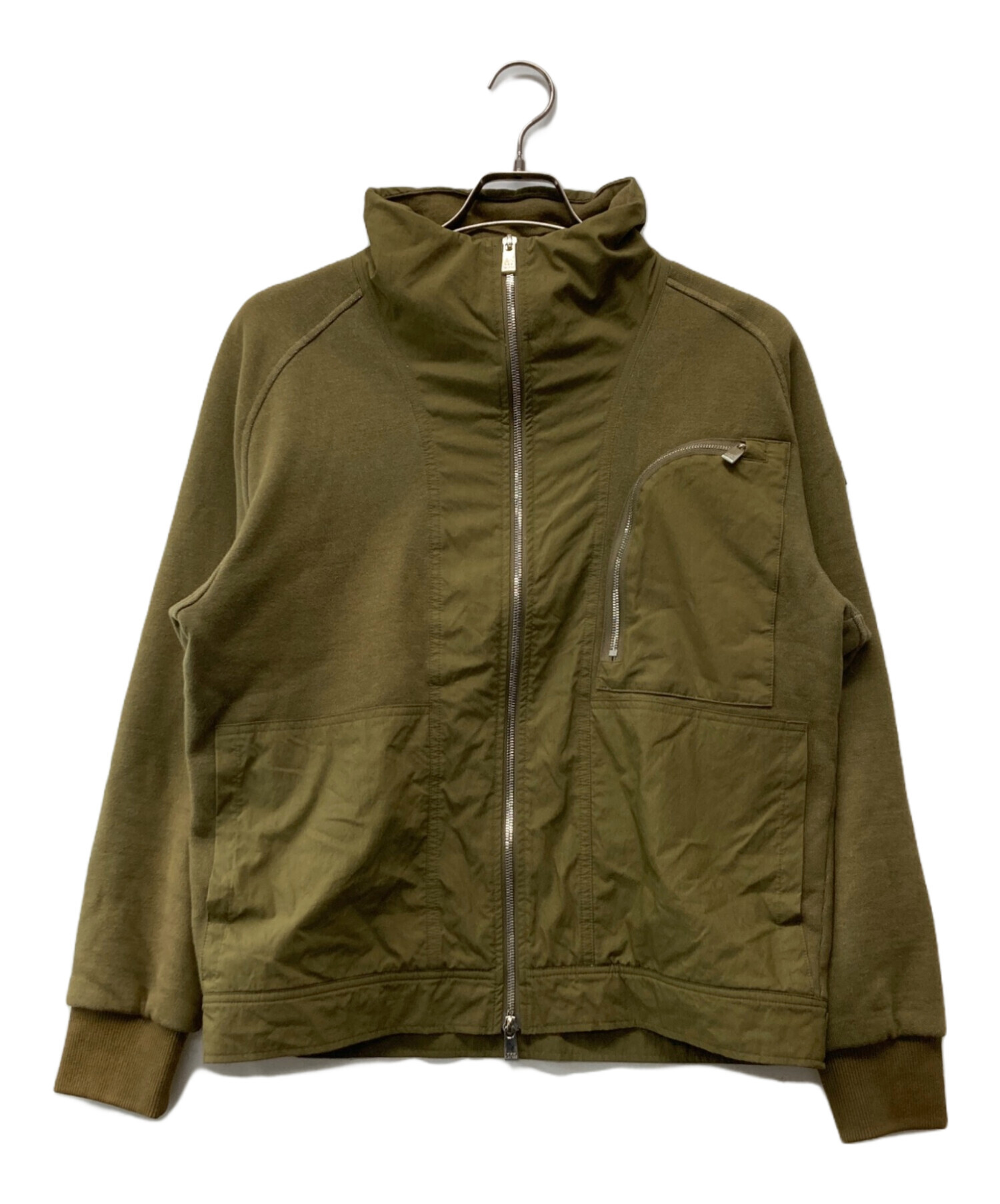 中古・古着通販】TATRAS (タトラス) 異素材切替ブラッキーモ ブルゾン 