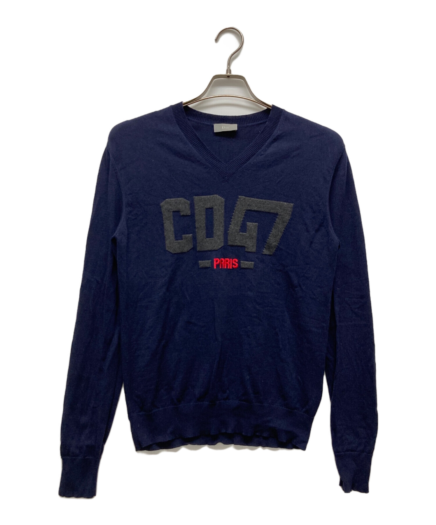 中古・古着通販】Dior Homme (ディオール オム) Vネックニット