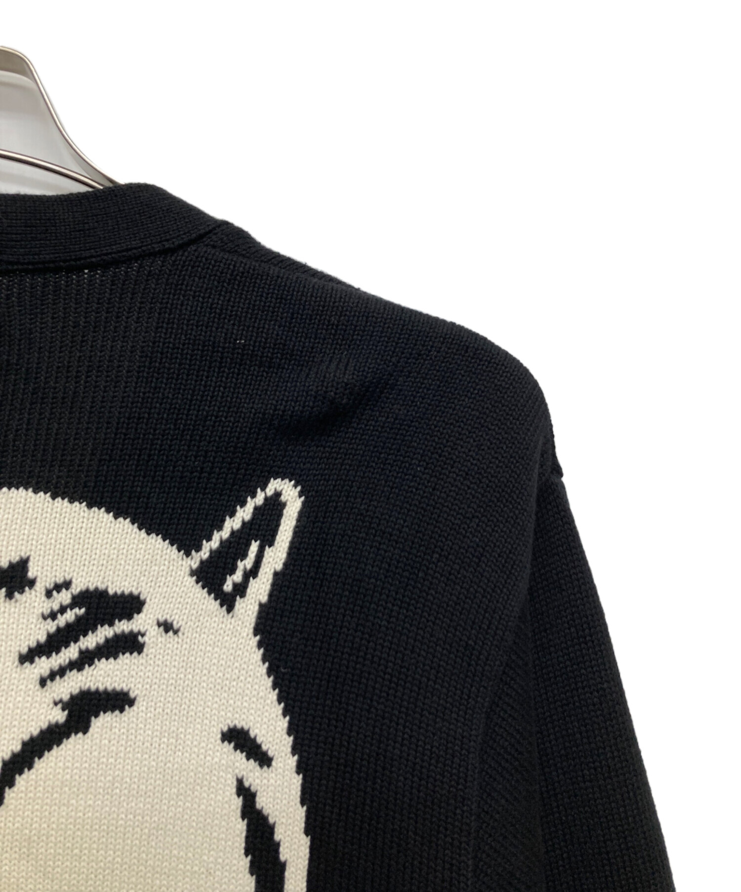 希少】HYSTERIC STEEL 編込 カーディガン HYSTERIC GLAMOUR]HYSTERIC