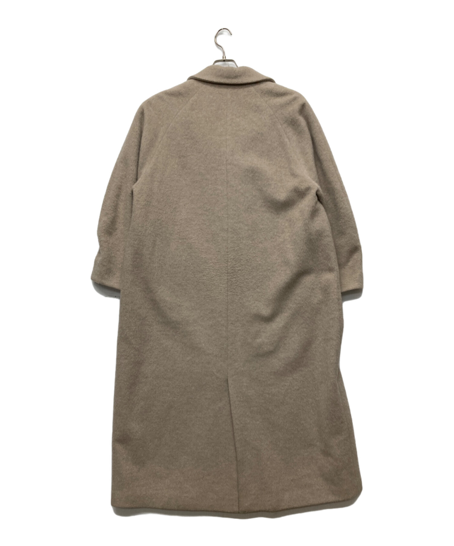 中古・古着通販】CLANE (クラネ) DOUBLE WOOL LONG COAT ベージュ