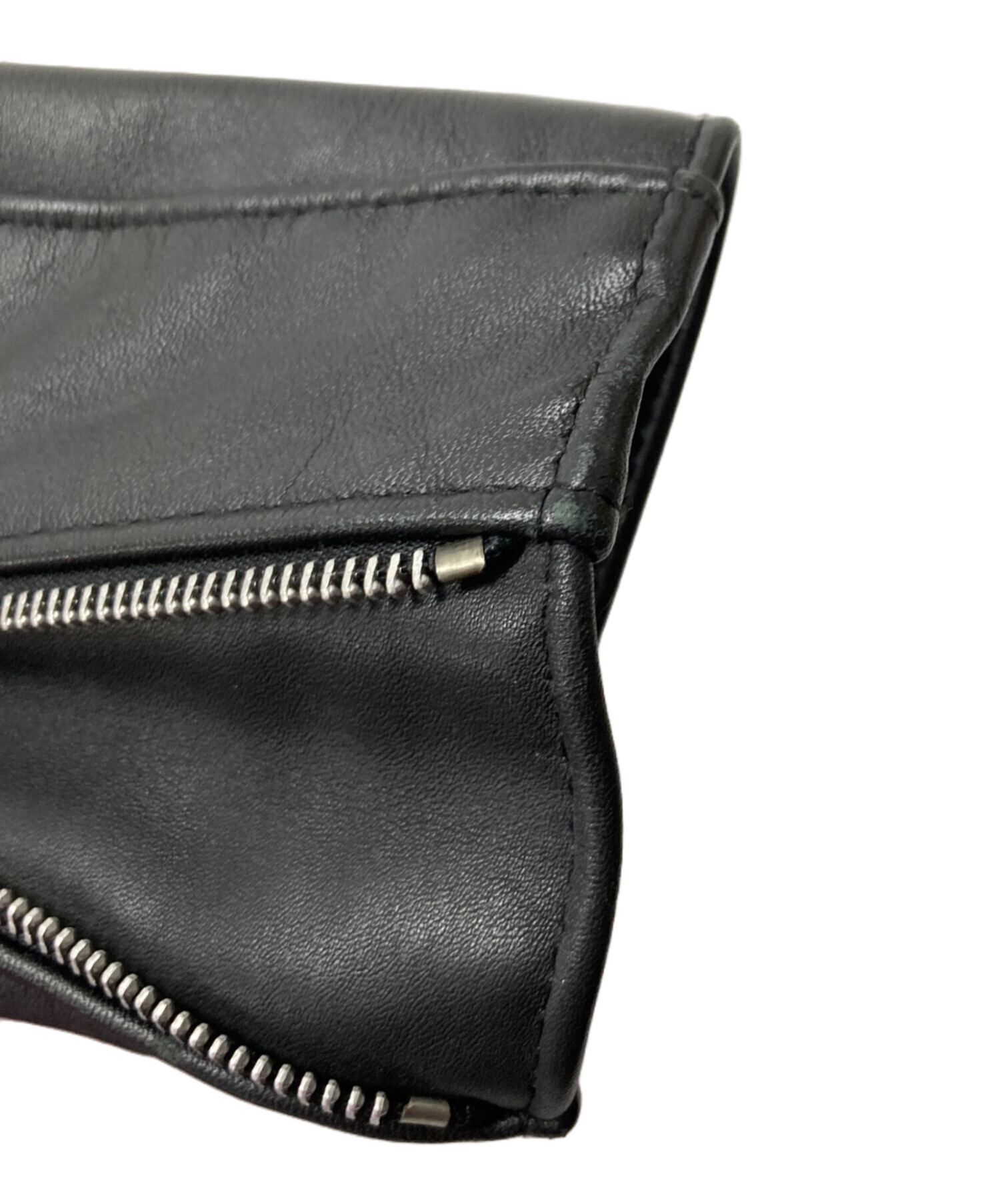 中古・古着通販】666 (666) STEER HIDE シングルライダースジャケット