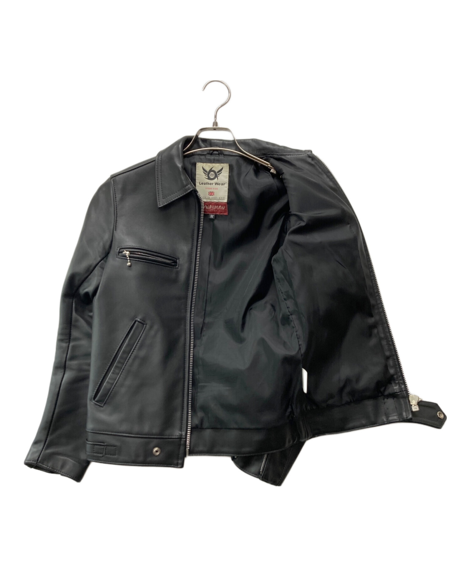 中古・古着通販】666 (666) STEER HIDE シングルライダース