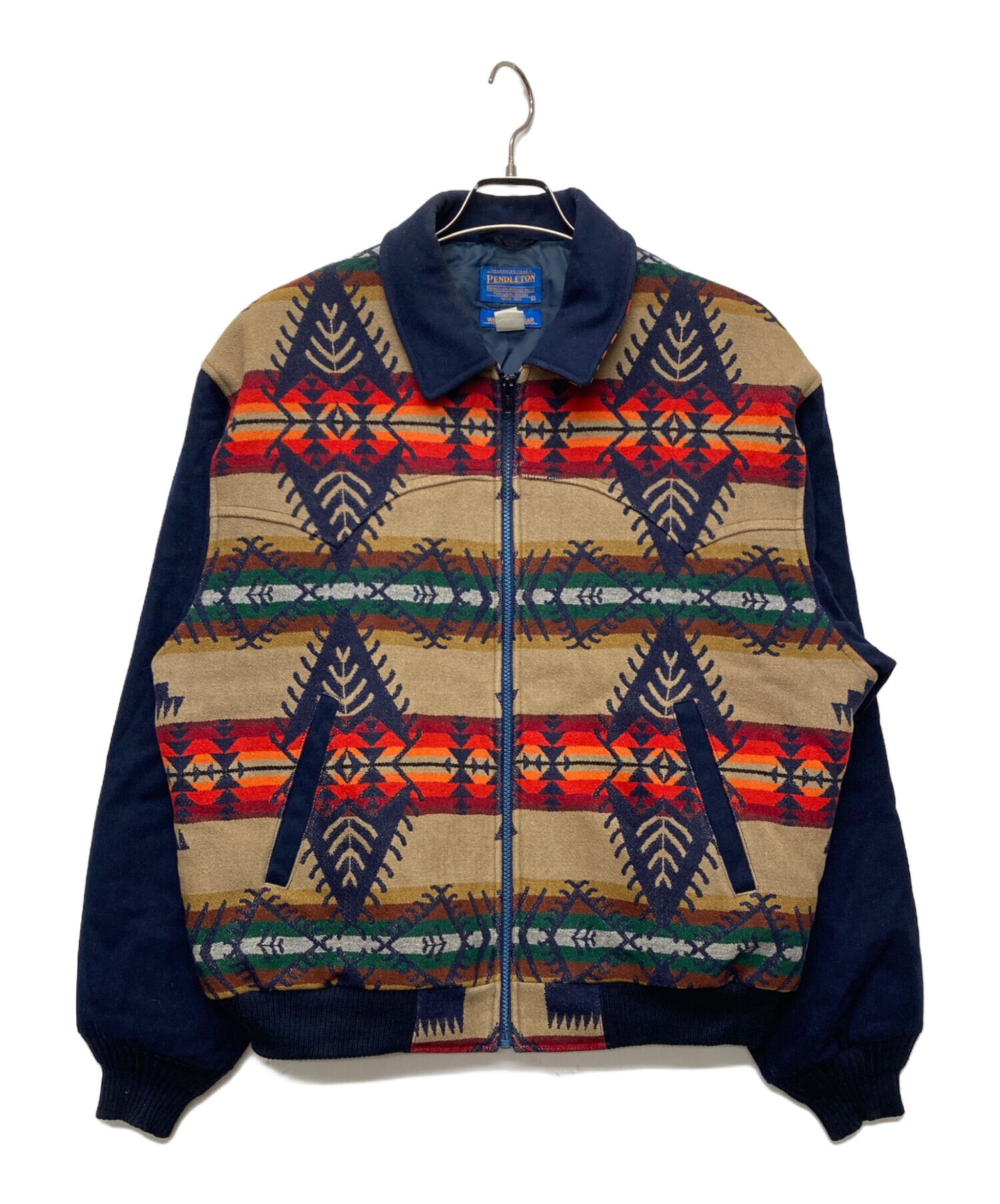 中古美品アメリカ製ペンドルトンPENDLETONウールジャケット/Ｌ 中古・古着通販】PENDLETON (ペンドルトン) Thinsulate 中綿入り