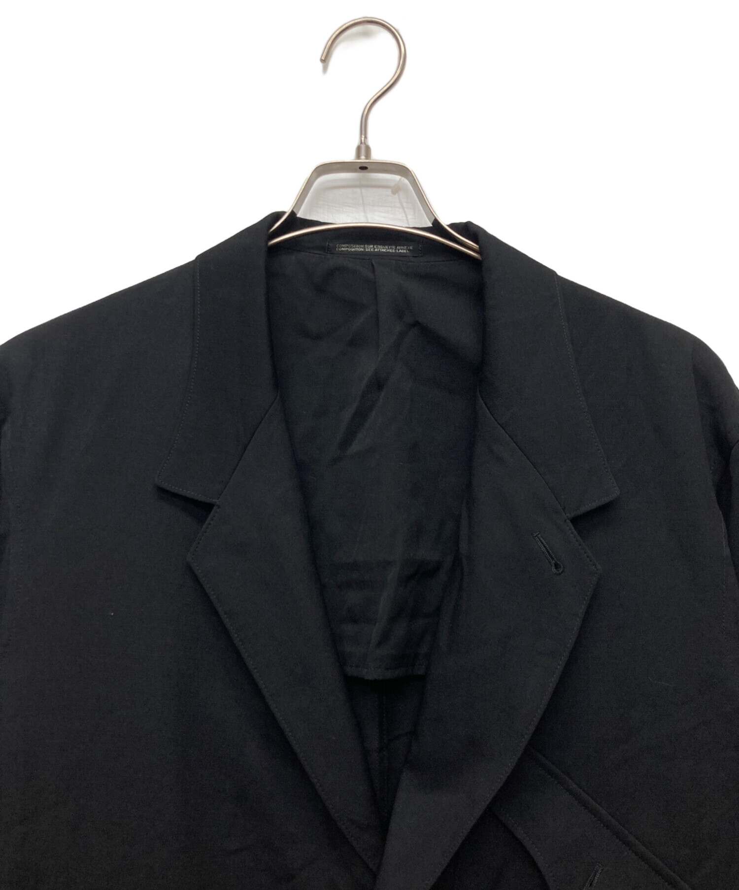 ヨウジヤマモト 17SS コート　サイズ3 yohji yamamoto yohji yamamoto pour homme 17ss コートジャケット