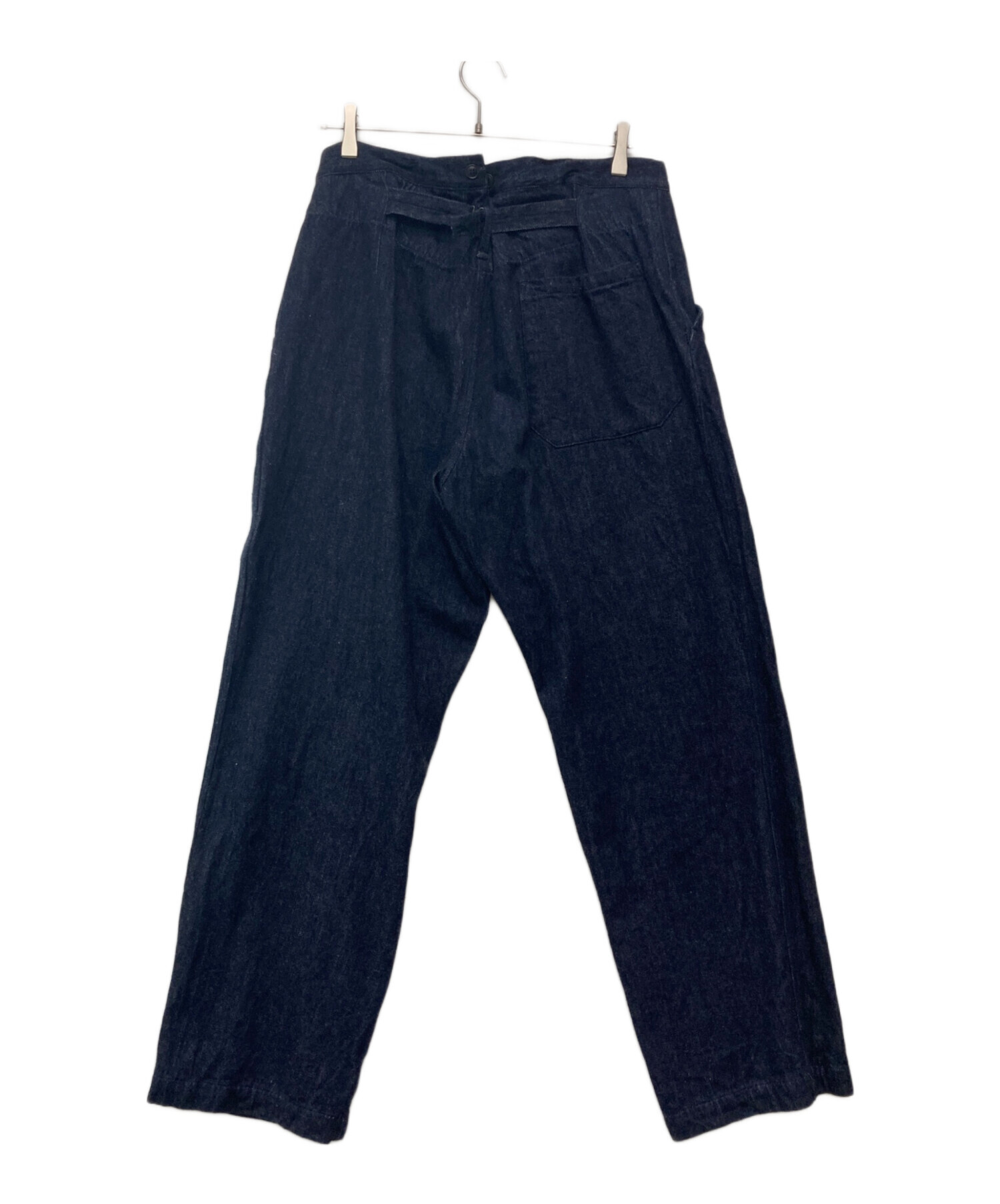 中古・古着通販】COMOLI (コモリ) デニムオーバーパンツ インディゴ 