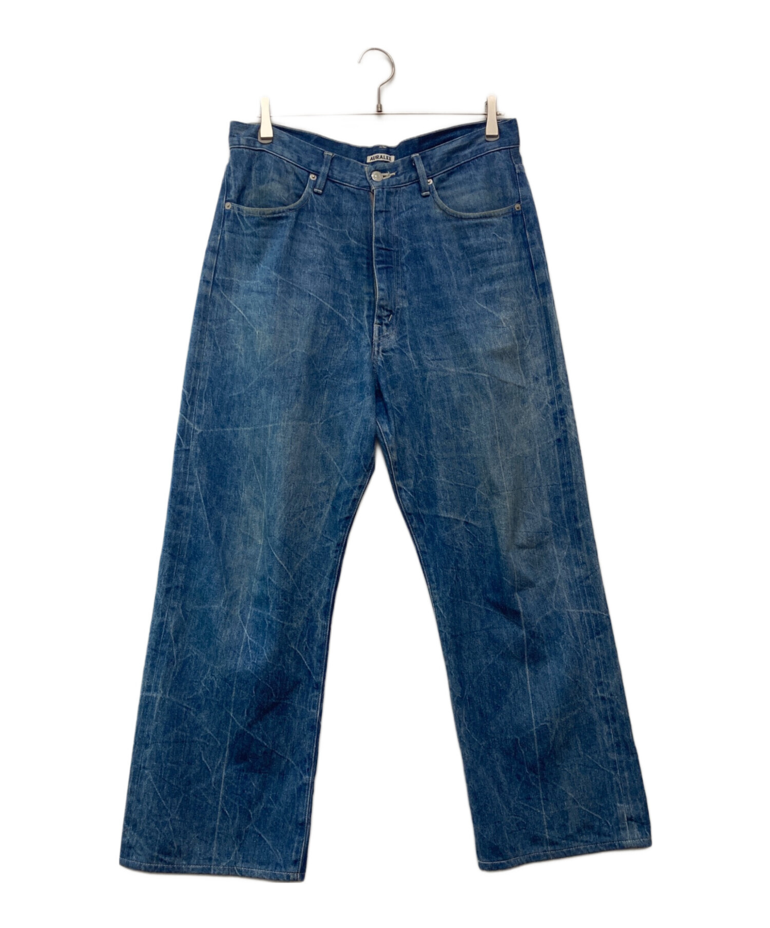 中古・古着通販】AURALEE (オーラリー) SELVEDGE FADED LIGHT DENIM 