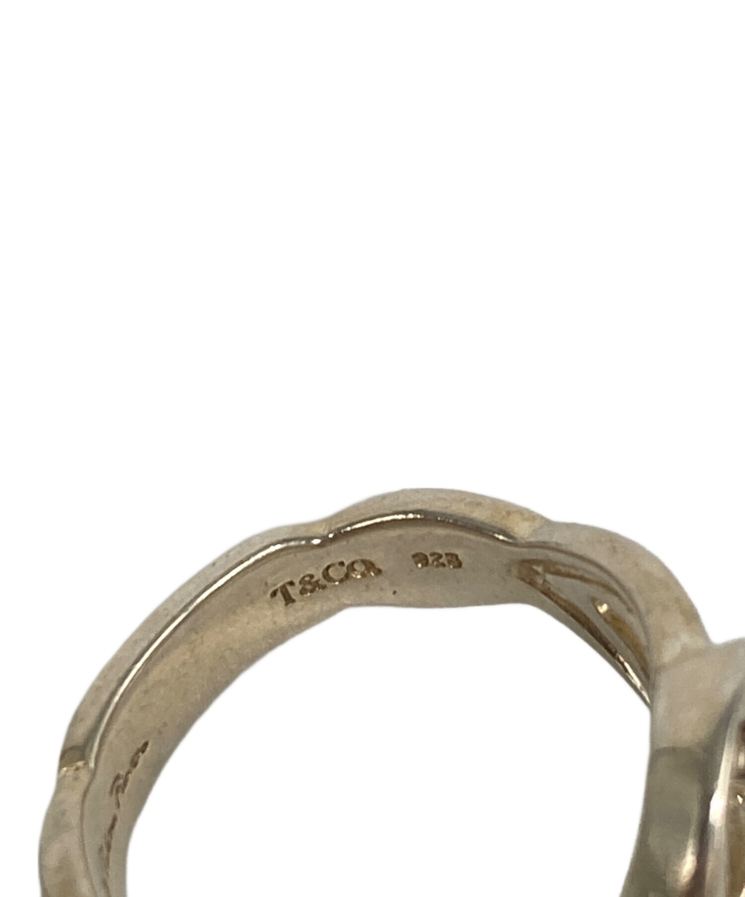 中古・古着通販】Tiffany & Co. (ティファニー) ダブルハートリング