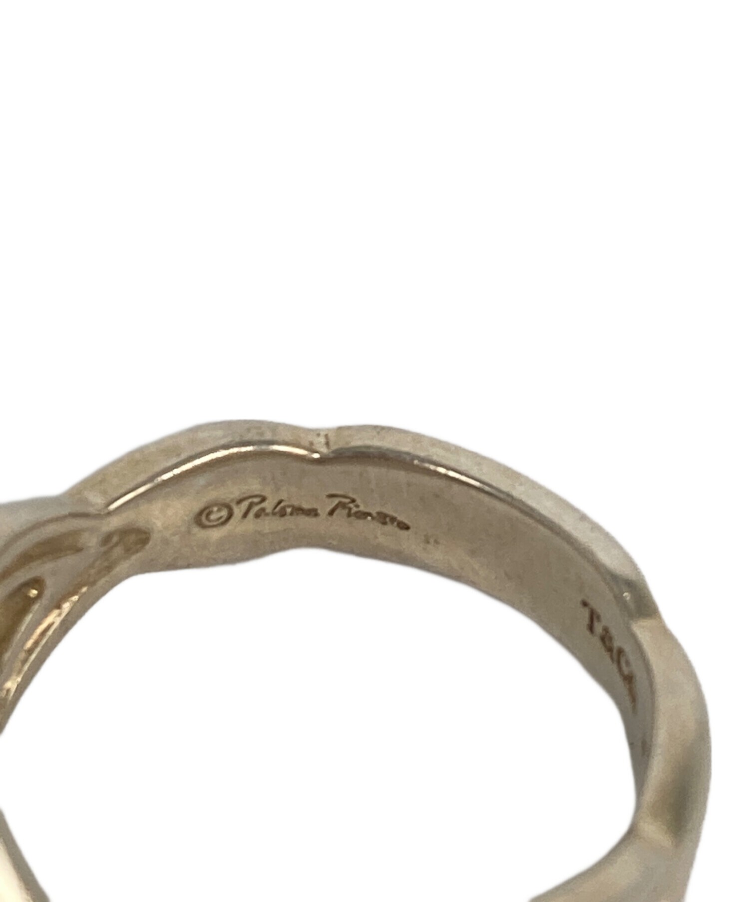 中古・古着通販】Tiffany & Co. (ティファニー) ダブルハートリング