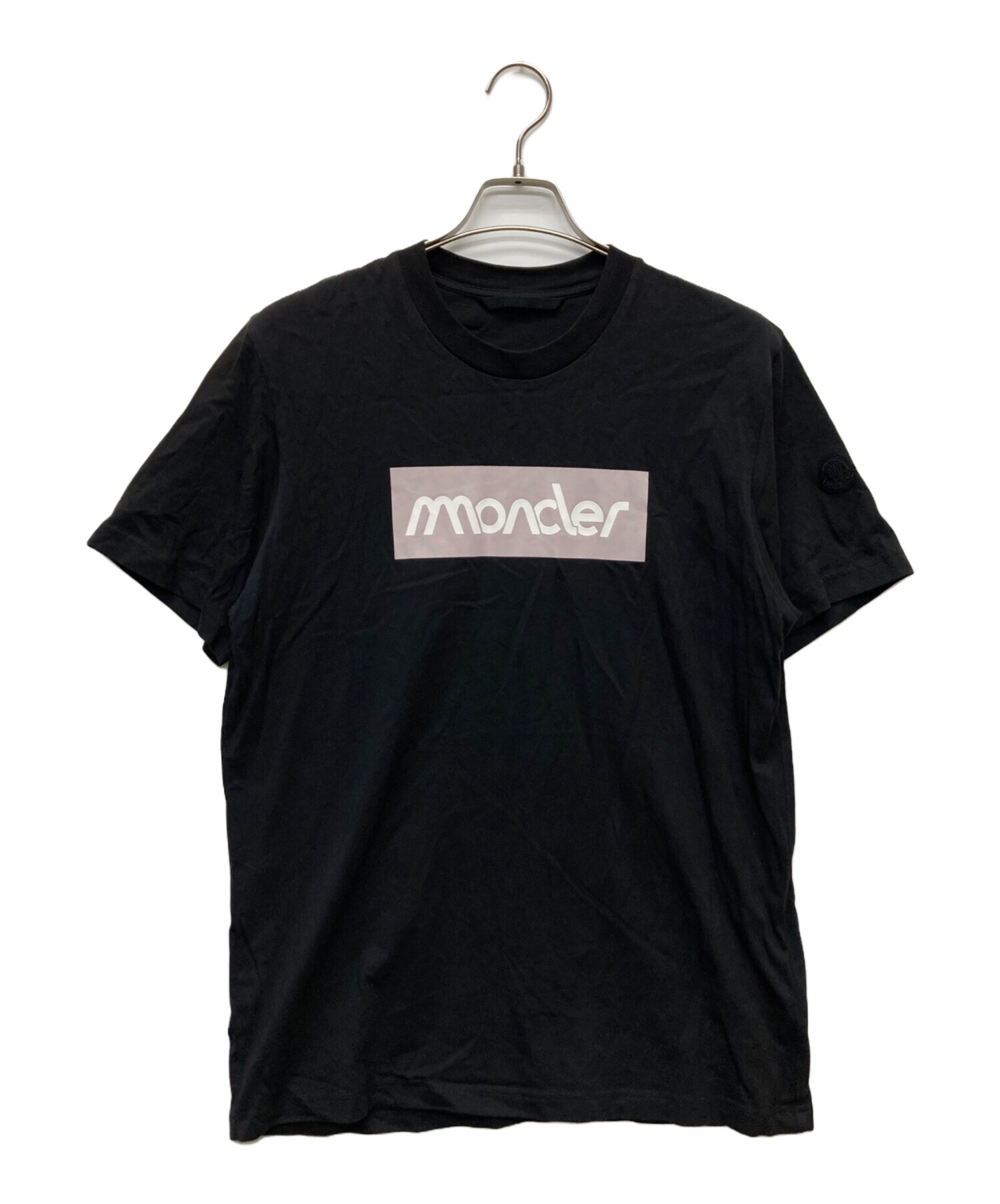 MONCLER モンクレール ロゴ エンボス Tシャツ ホワイト 【公式通販】