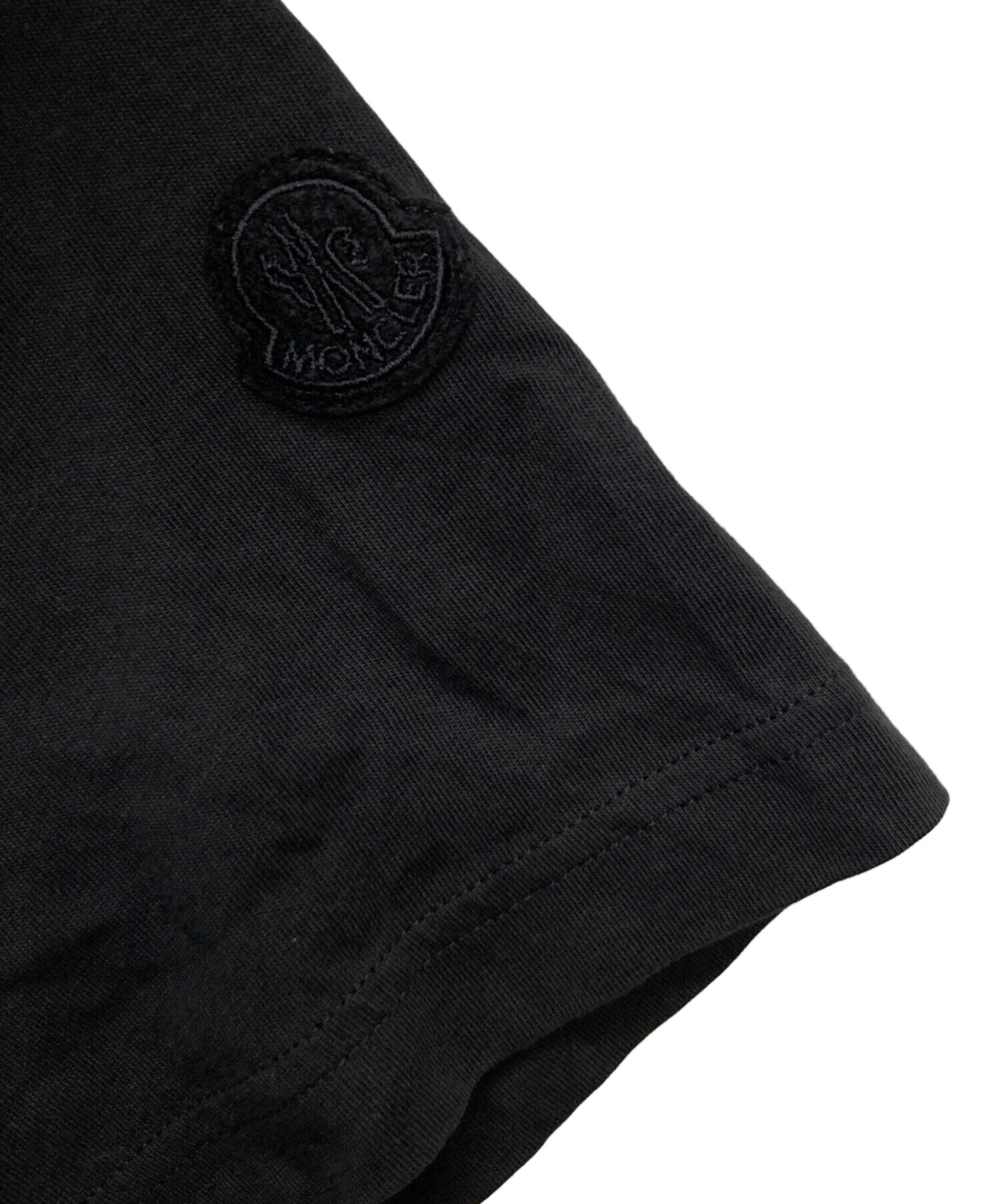 中古・古着通販】MONCLER (モンクレール) エンボス加工ロゴTEE 