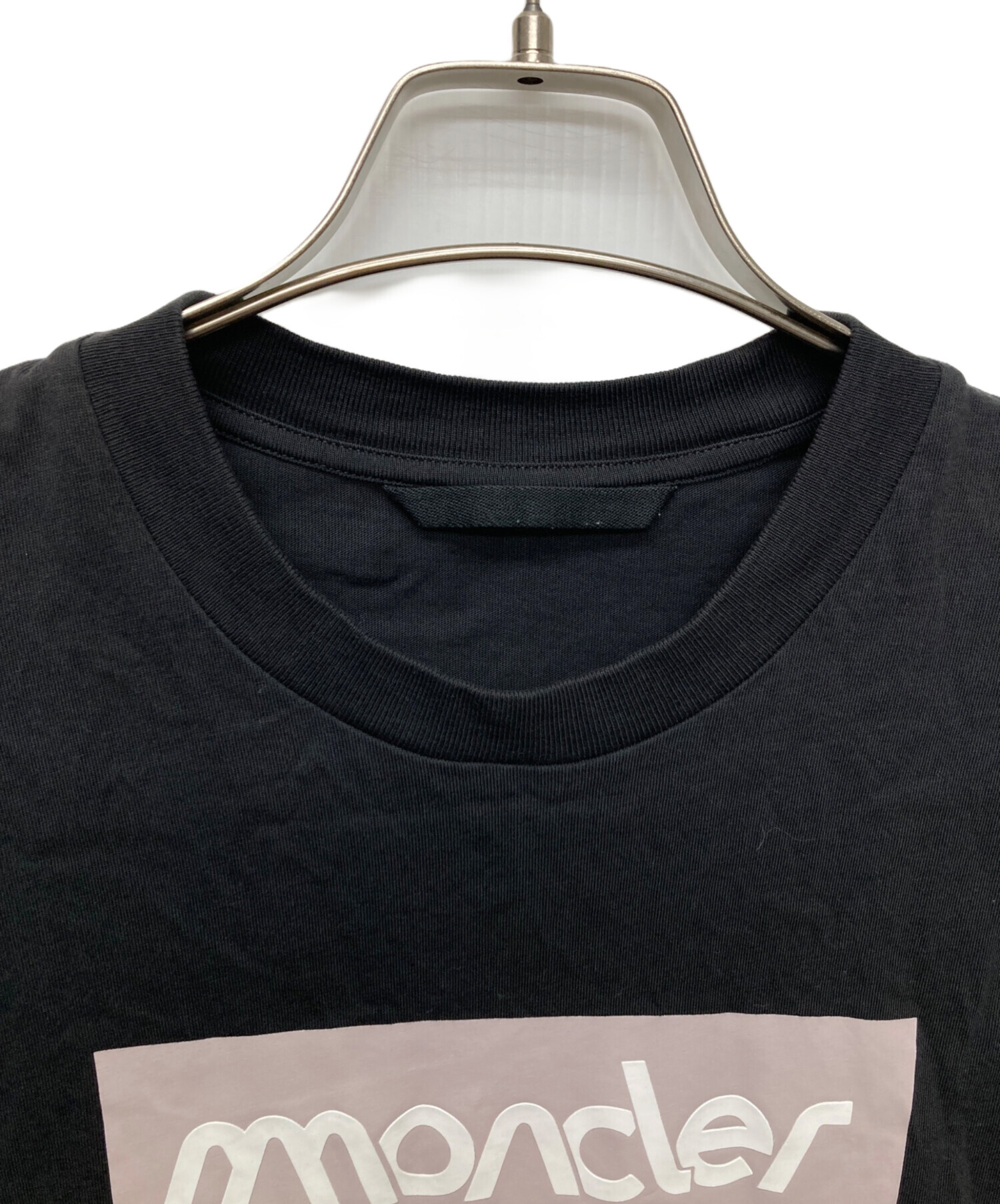 中古・古着通販】MONCLER (モンクレール) エンボス加工ロゴTEE 