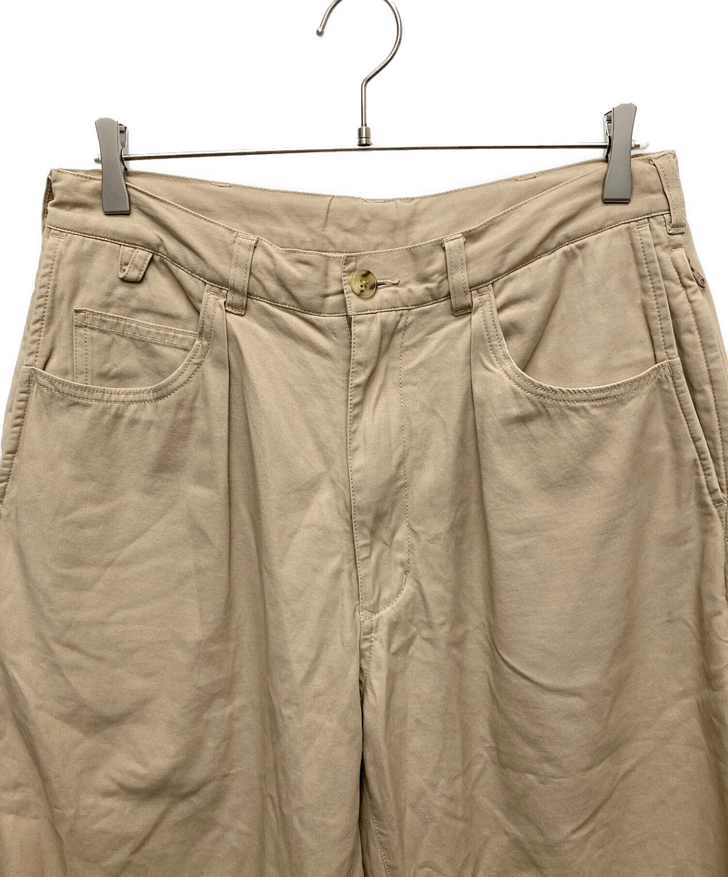 中古・古着通販】BROCHURE (ブローシュアー) 1P CHINO PANT ベージュ