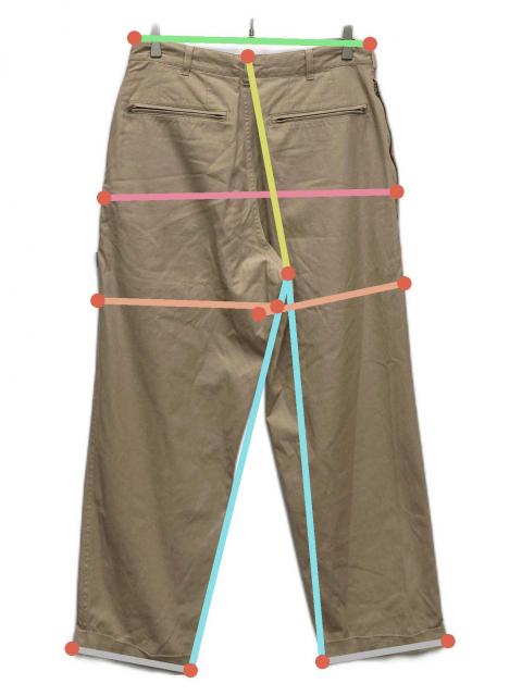 中古・古着通販】BROCHURE (ブローシュアー) 1P CHINO PANT ベージュ
