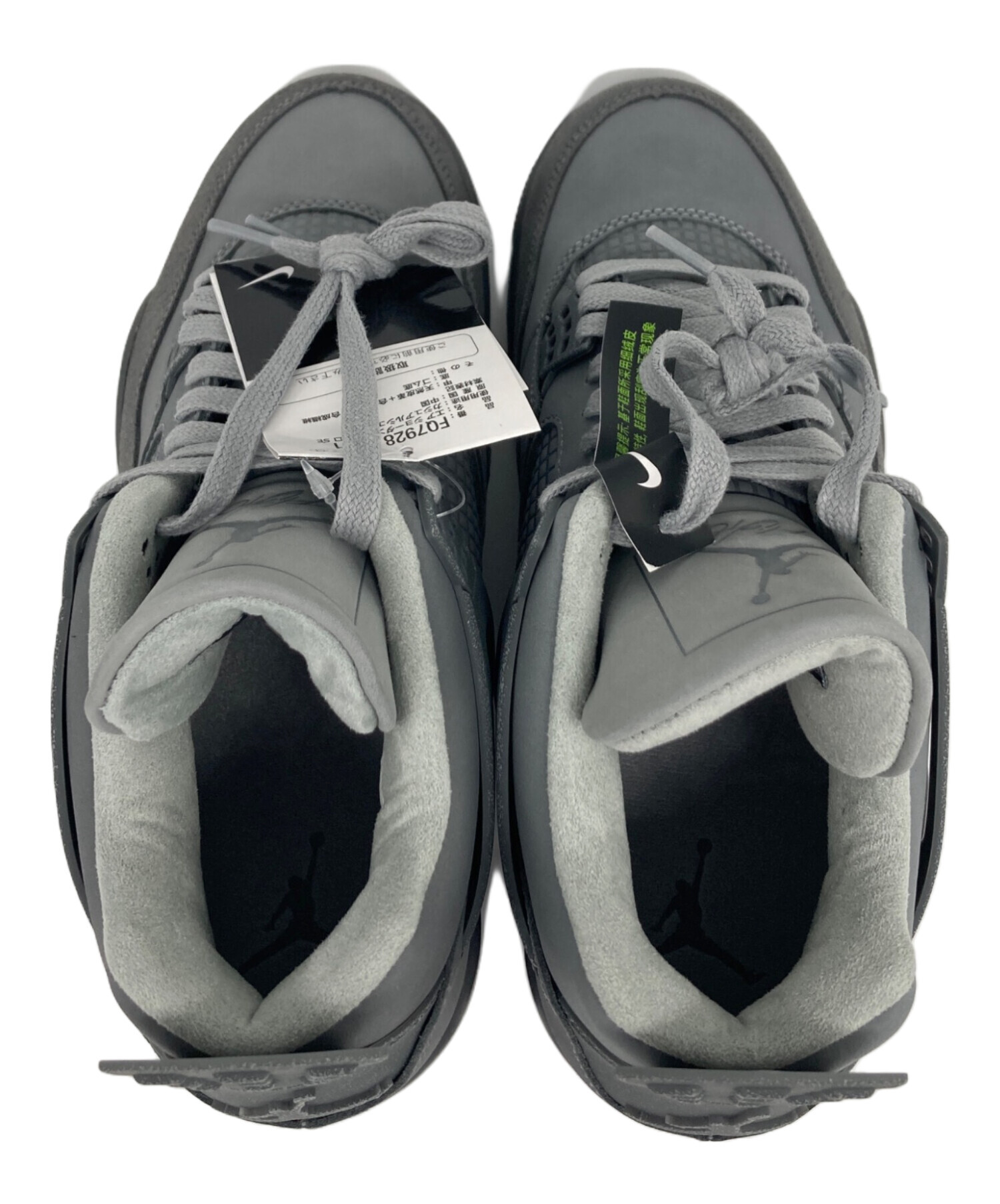 中古・古着通販】NIKE (ナイキ) AIR JORDAN 4 RETRO SE グレー サイズ 