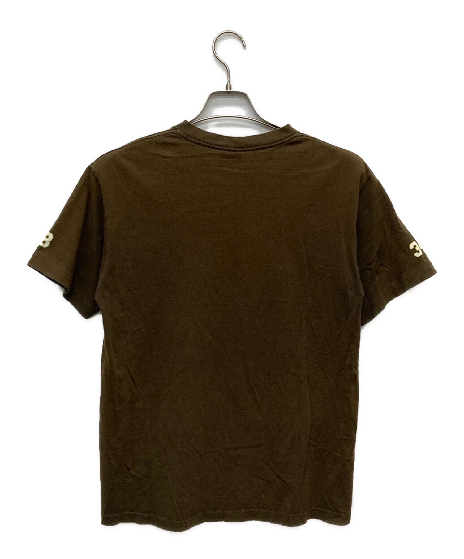 中古・古着通販】stussy (ステューシー) ロゴプリントTシャツ ブラウン