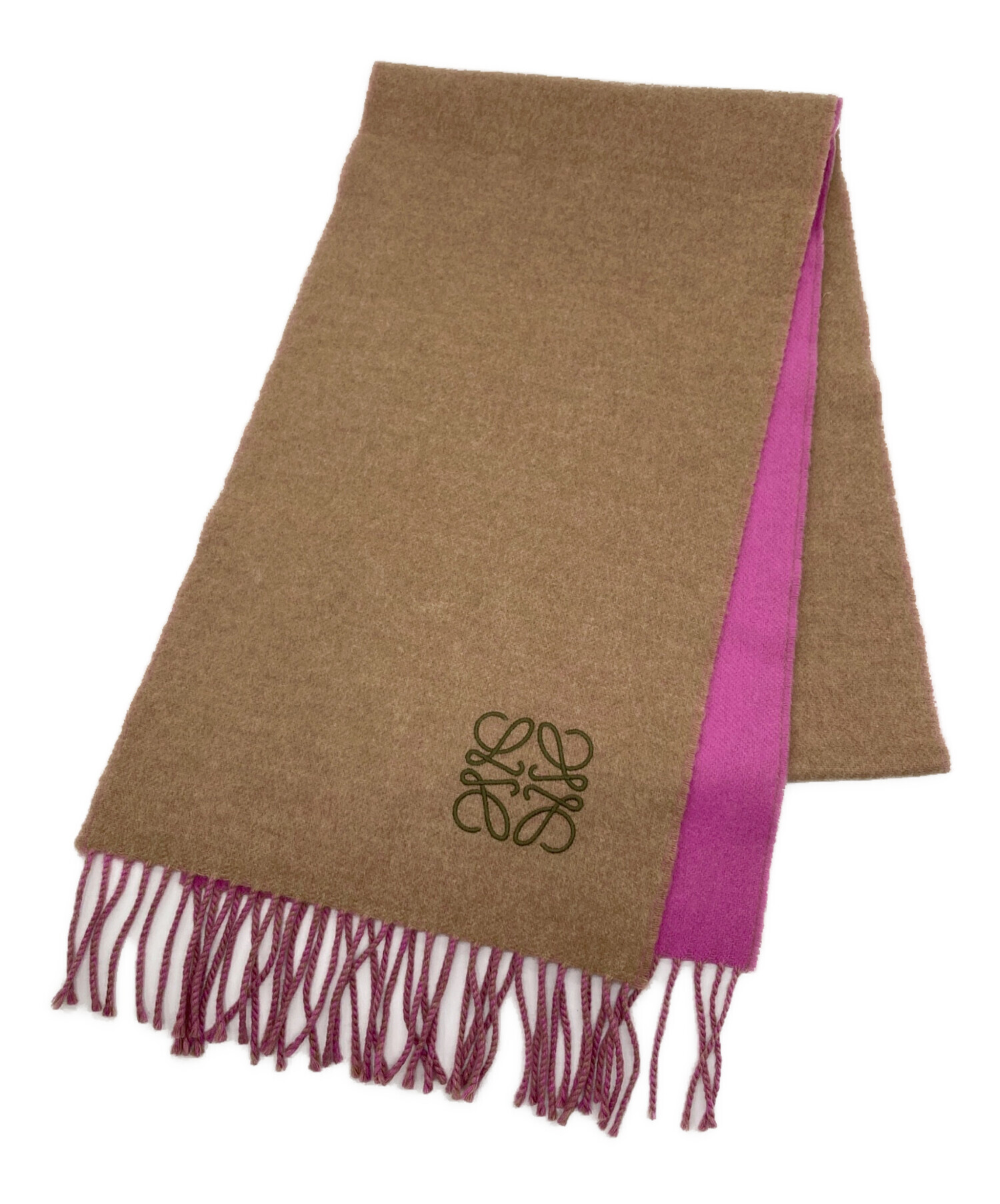 中古・古着通販】LOEWE (ロエベ) カシミア混アナグラムマフラー