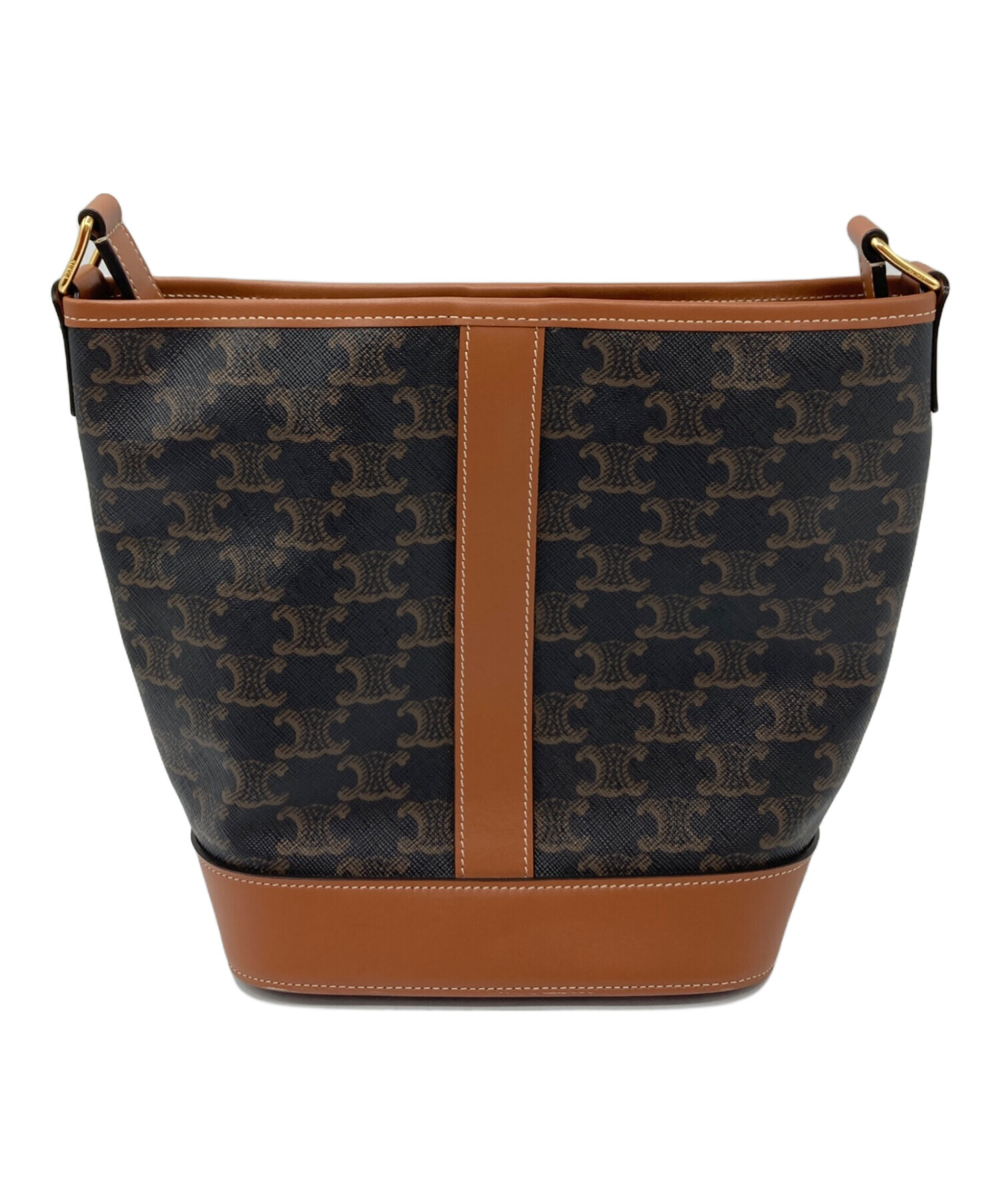 中古・古着通販】CELINE (セリーヌ) スモールバケット ブラウン