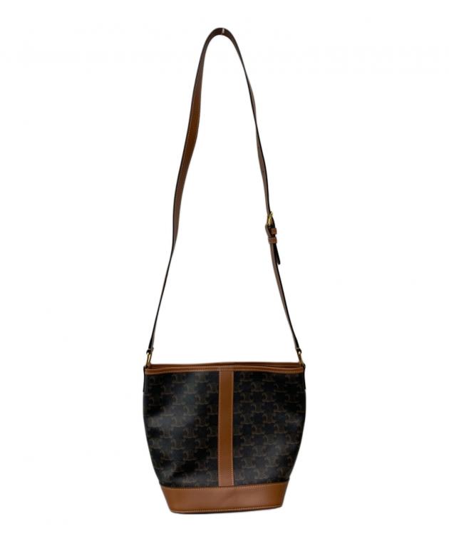 中古・古着通販】CELINE (セリーヌ) スモールバケット ブラウン