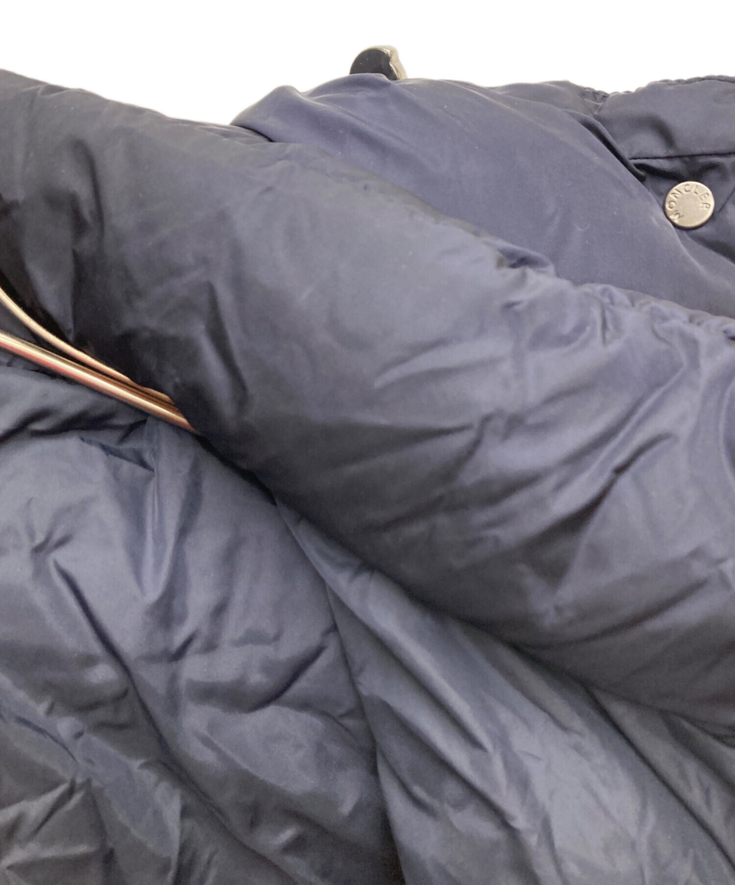 中古・古着通販】MONCLER (モンクレール) AGOT ダウンコート ネイビー