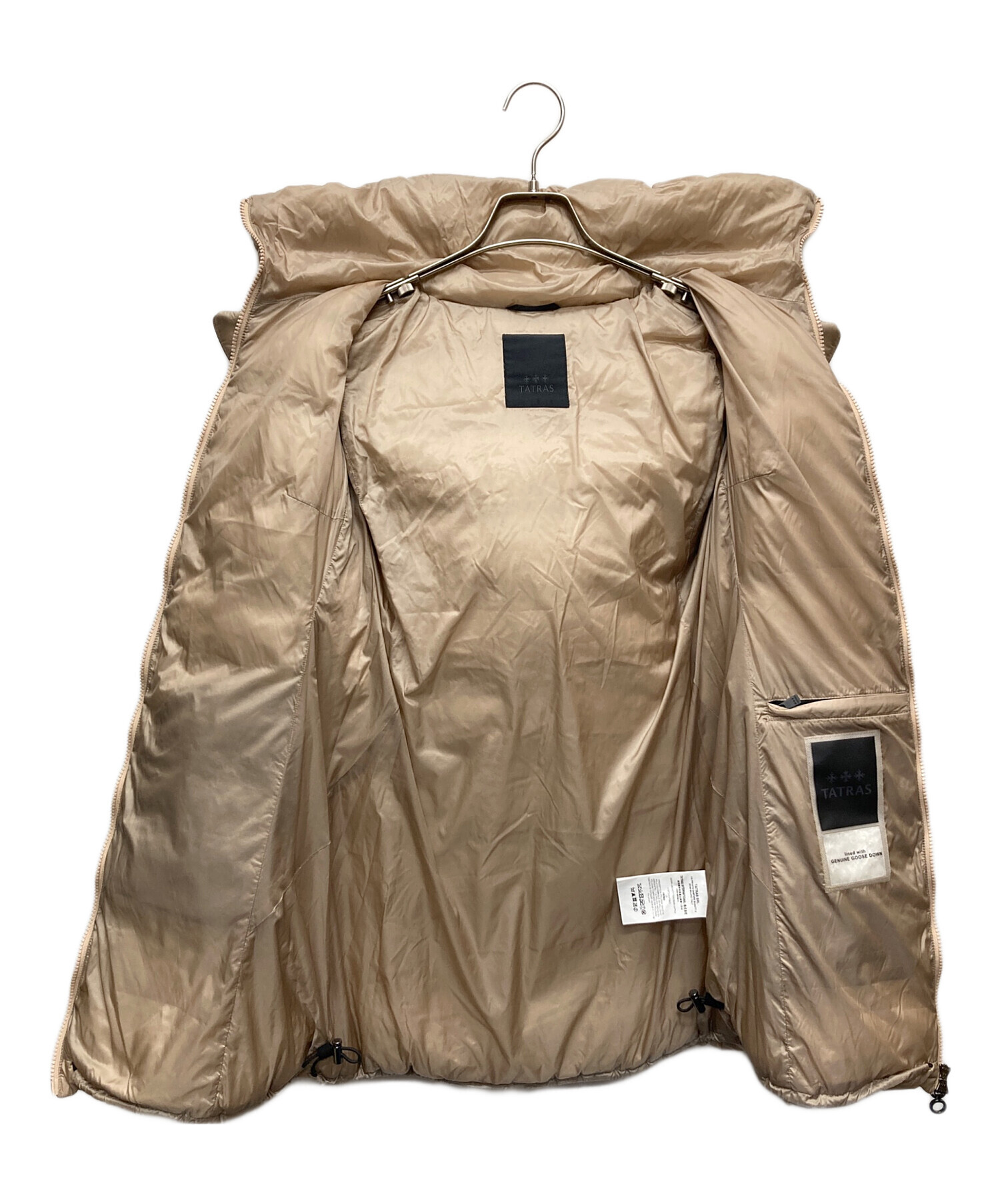 中古・古着通販】TATRAS (タトラス) SARMA ダウンコート ベージュ 