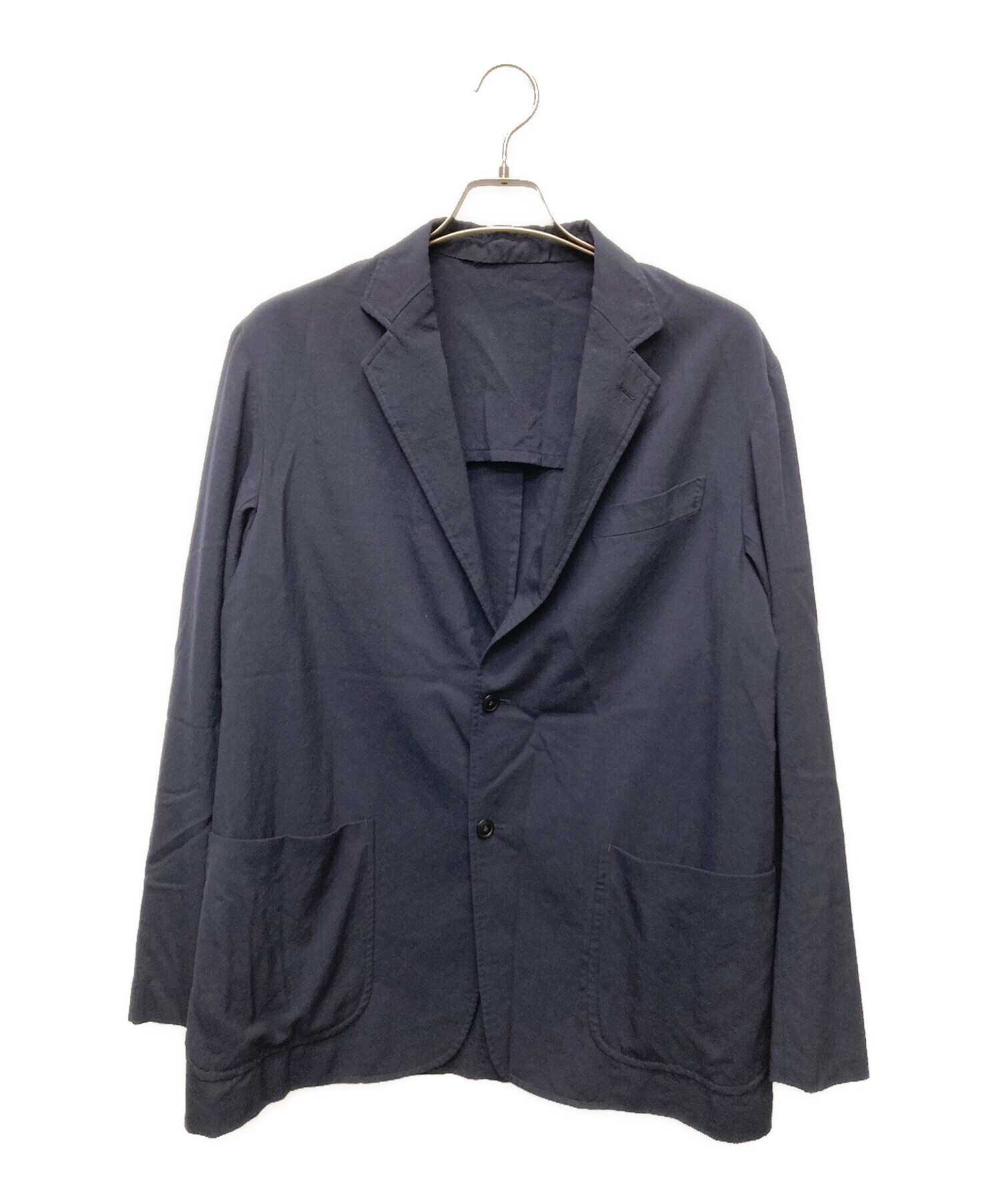 中古・古着通販】COMOLI (コモリ) ウール 2Bジャケット ネイビー