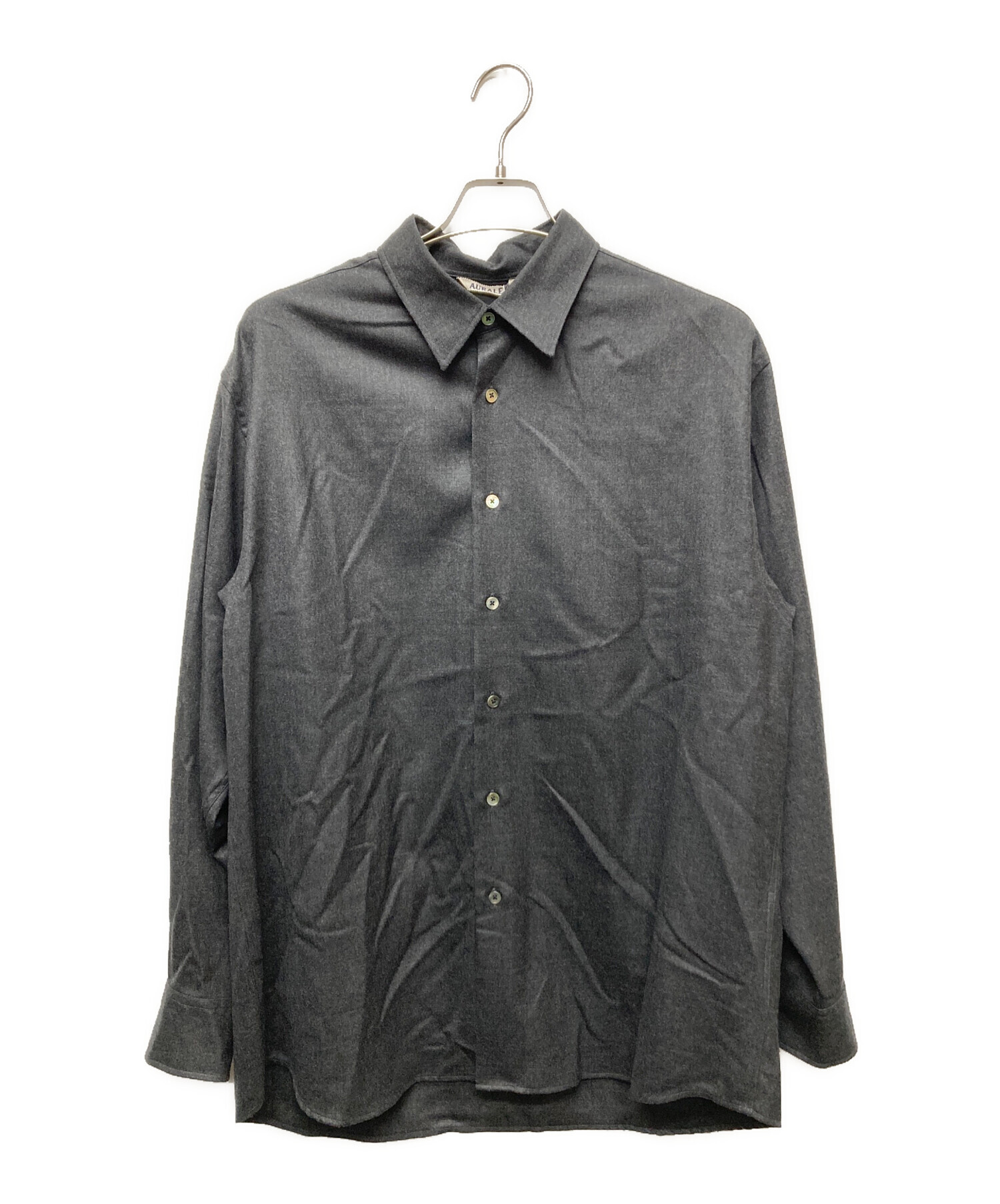 AURALEE SUPER LIGHT WOOL SHIRTSサイズ4 【公式通販】
