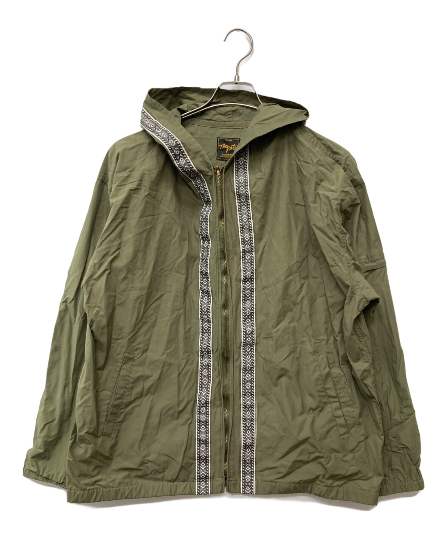 中古・古着通販】RATS (ラッツ) NATIVE HOODED JKT/22RJ-0309 グリーン 