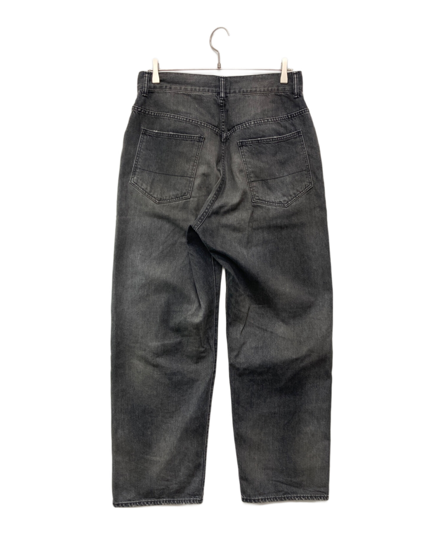中古・古着通販】ANCELM (アンセルム) TAPERED 5P DENIM PANTS グレー 
