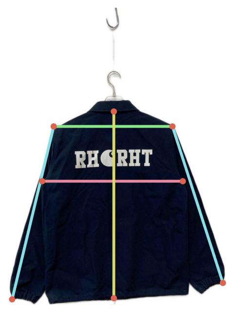 まつぼのロンハーマン×カーハート　コーチジャケット　Sサイズ 中古・古着通販】CarHartt (カーハート) RHC Ron Herman (アールエイチ