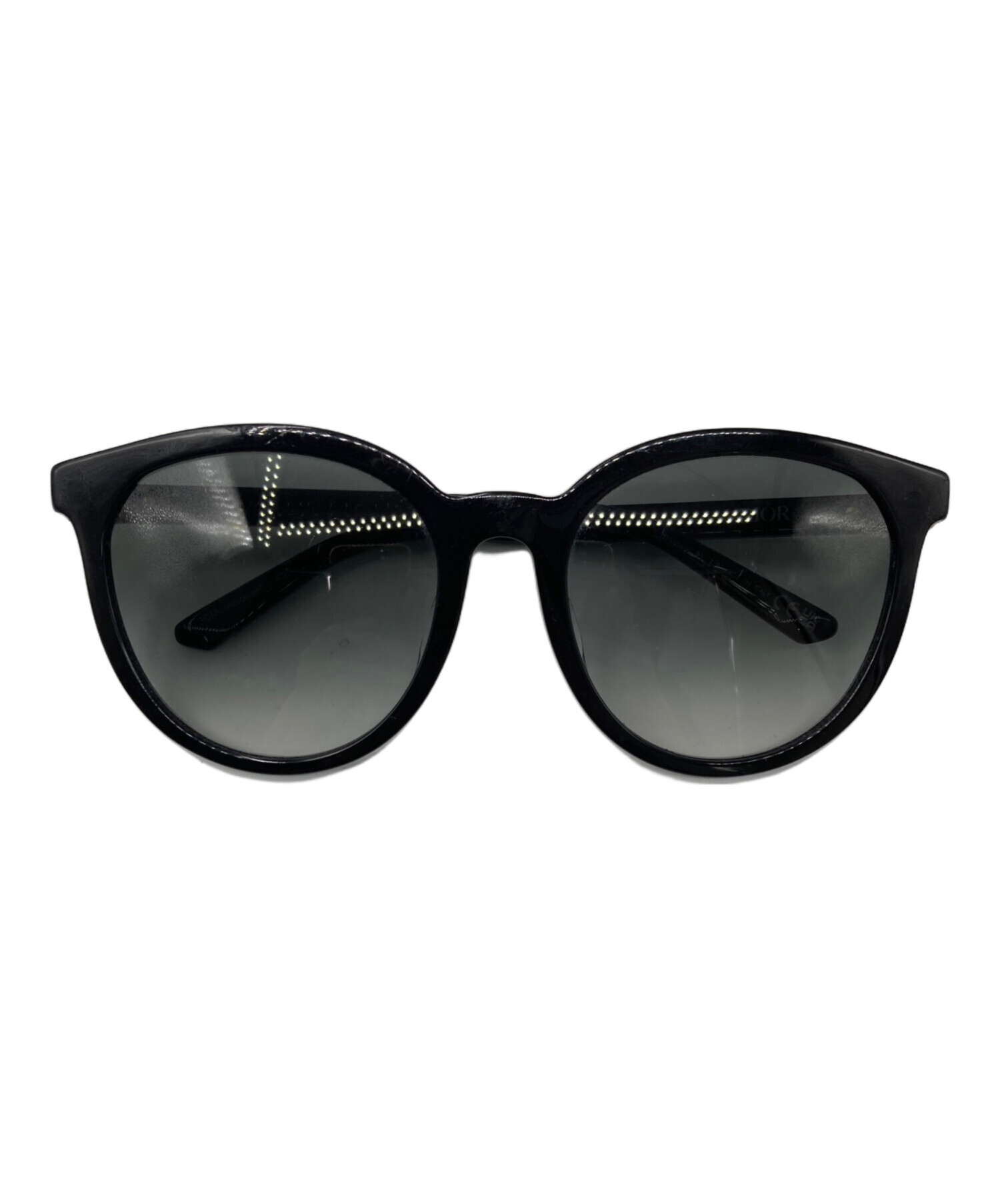 未使用級 クリスチャンディオール サングラス レディース ブラック／シルバー 中古・古着通販】Christian Dior (クリスチャン ディオール