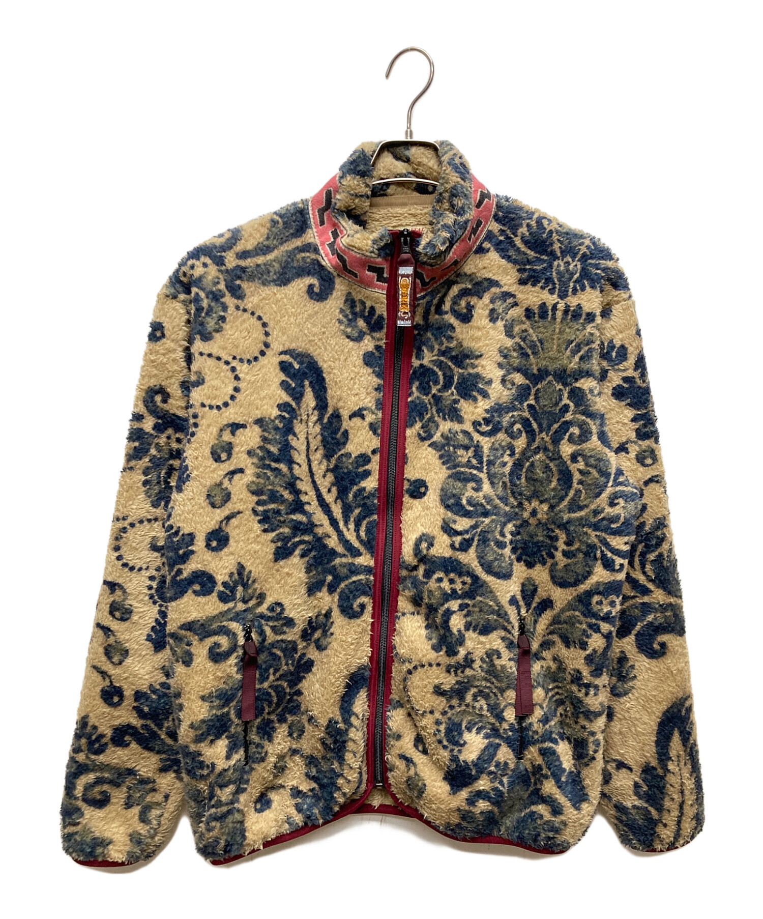 中古・古着通販】KAPITAL (キャピタル) Damask Pattern Fleece Zip