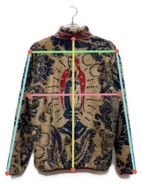 中古・古着通販】KAPITAL (キャピタル) Damask Pattern Fleece Zip