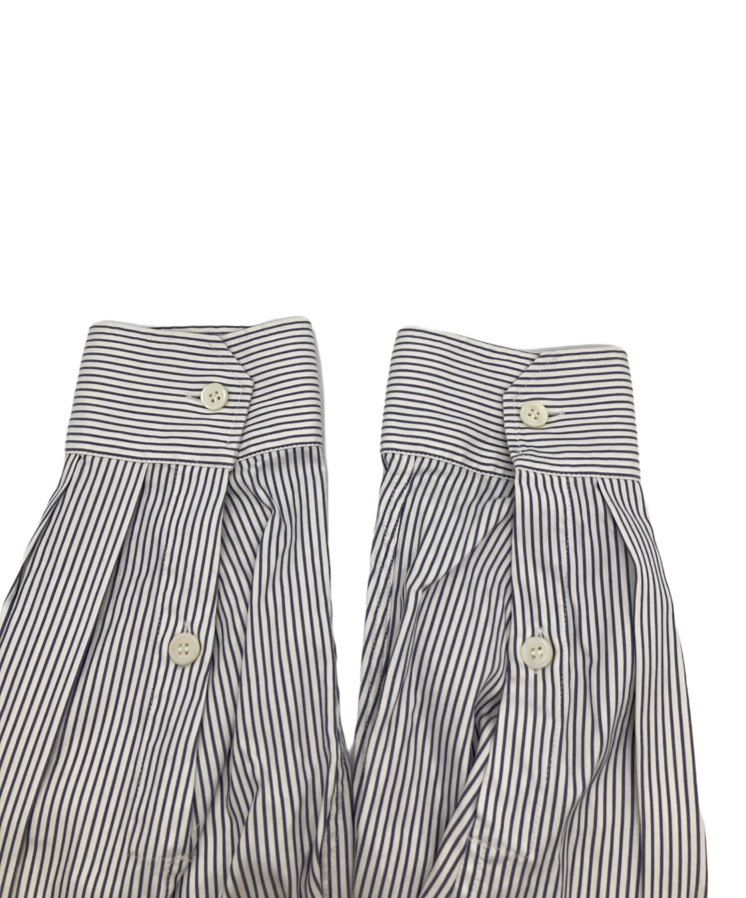 中古・古着通販】Hed Mayner (ヘド メイナー) ストライプシャツ