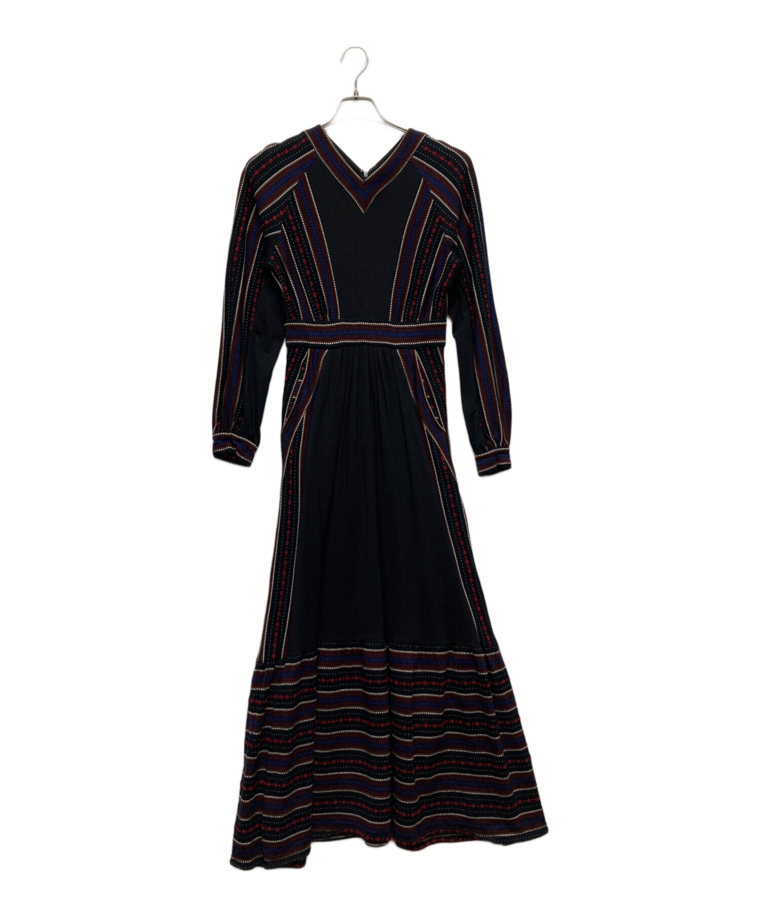 中古・古着通販】LOKITHO (ロキト) Jacquard knit dress/LKC353-OP3
