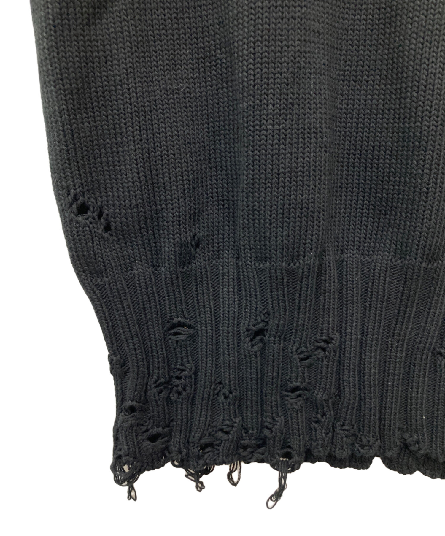 中古・古着通販】MARNI (マルニ) ブラック ツイスト クルーネック