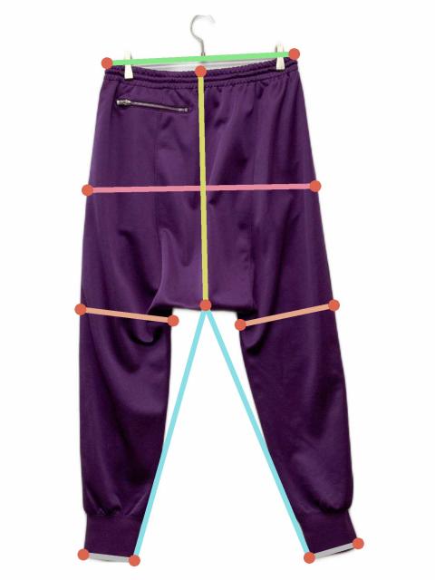 中古・古着通販】Needles (ニードルズ) Sarouel Track Pant/QV325