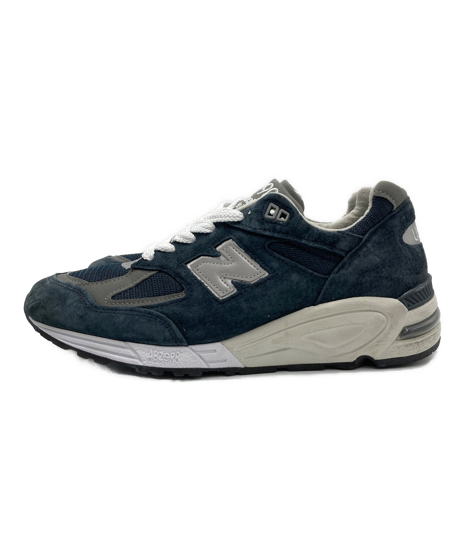 中古・古着通販】NEW BALANCE (ニューバランス) 990V2 ネイビー サイズ 
