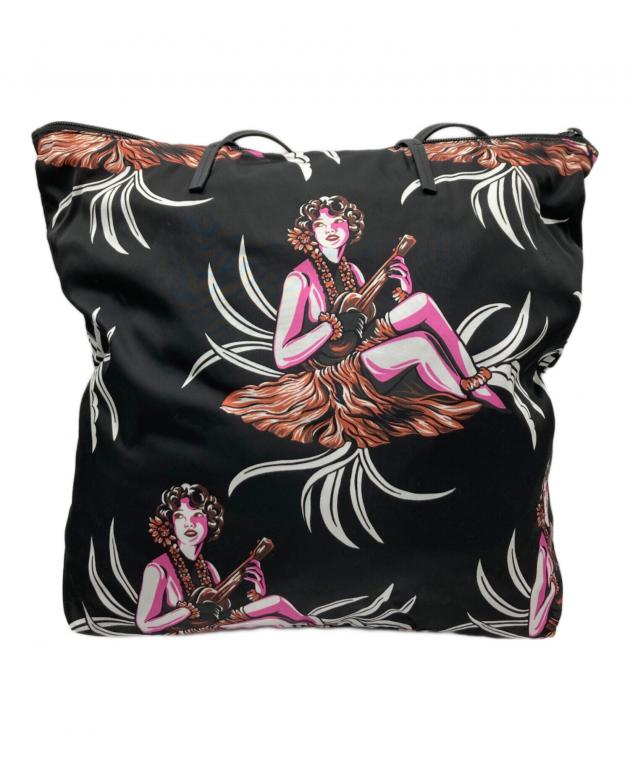 中古・古着通販】PRADA (プラダ) アロハ柄ナイロントートバッグ