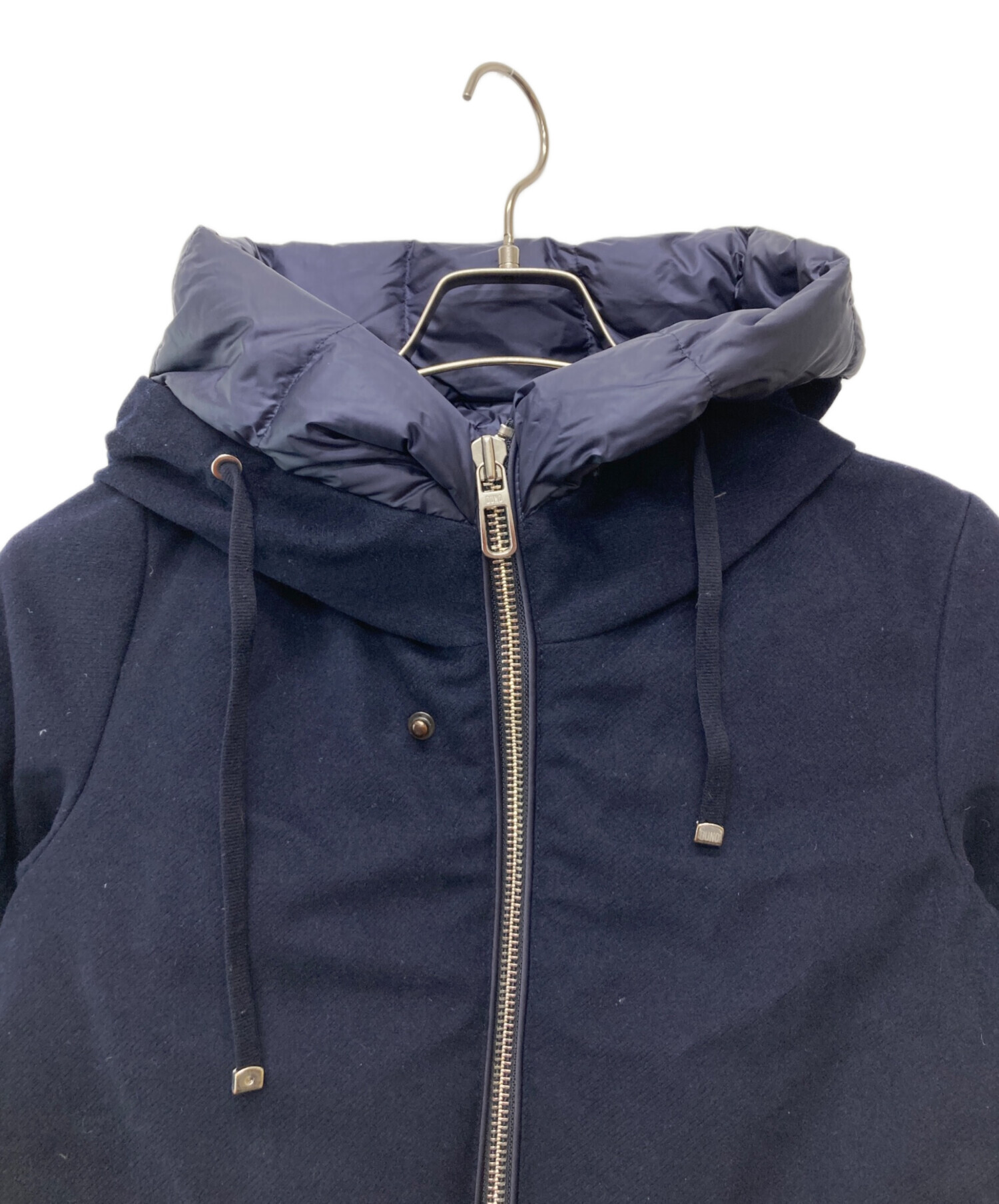 中古・古着通販】DUNO (デュノ) HARUKO フードロングダウンジャケット