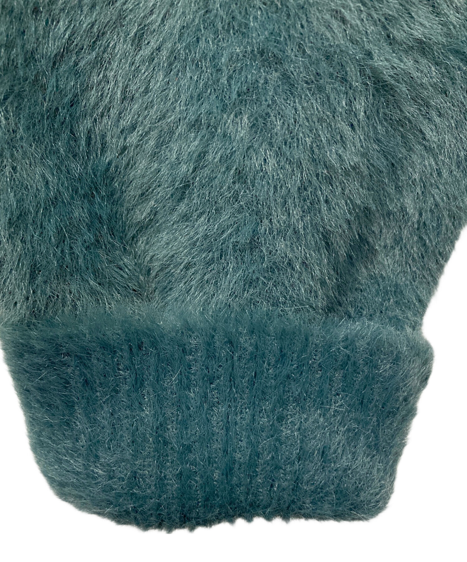 中古・古着通販】stussy (ステューシー) SHAGGY CARDIGAN グリーン