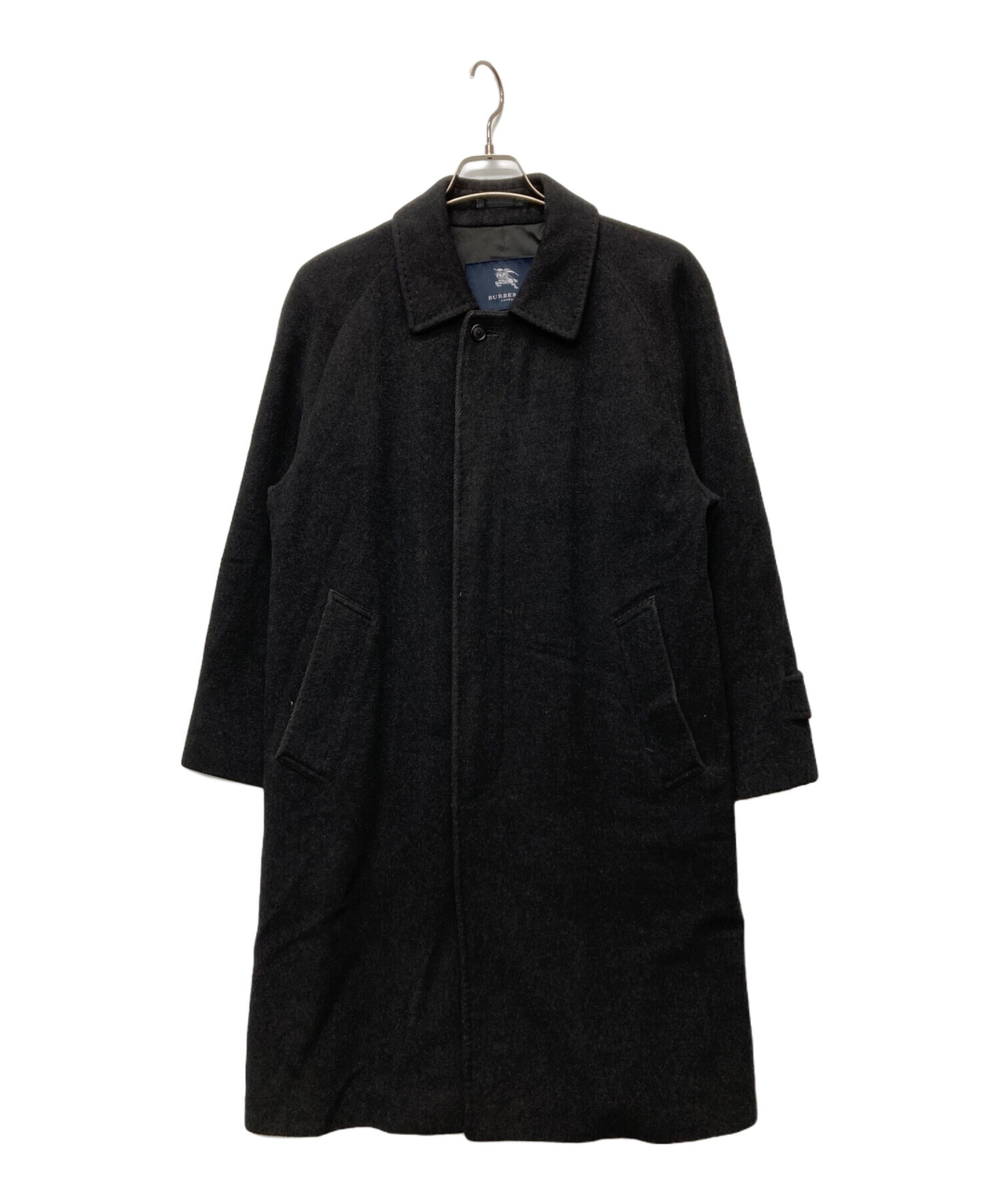 【専用】Burberry London ウールカシミヤ ステンカラーコート 美品 中古・古着通販】BURBERRY LONDON (バーバリーロンドン) カシミヤ